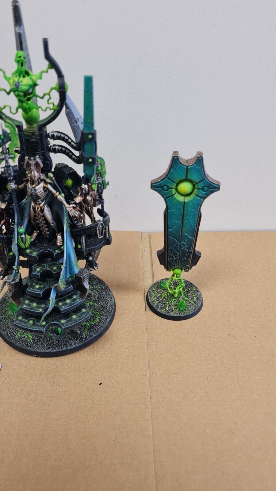 Warhammer 40k Necron Szarekh The Silent King Well Painted