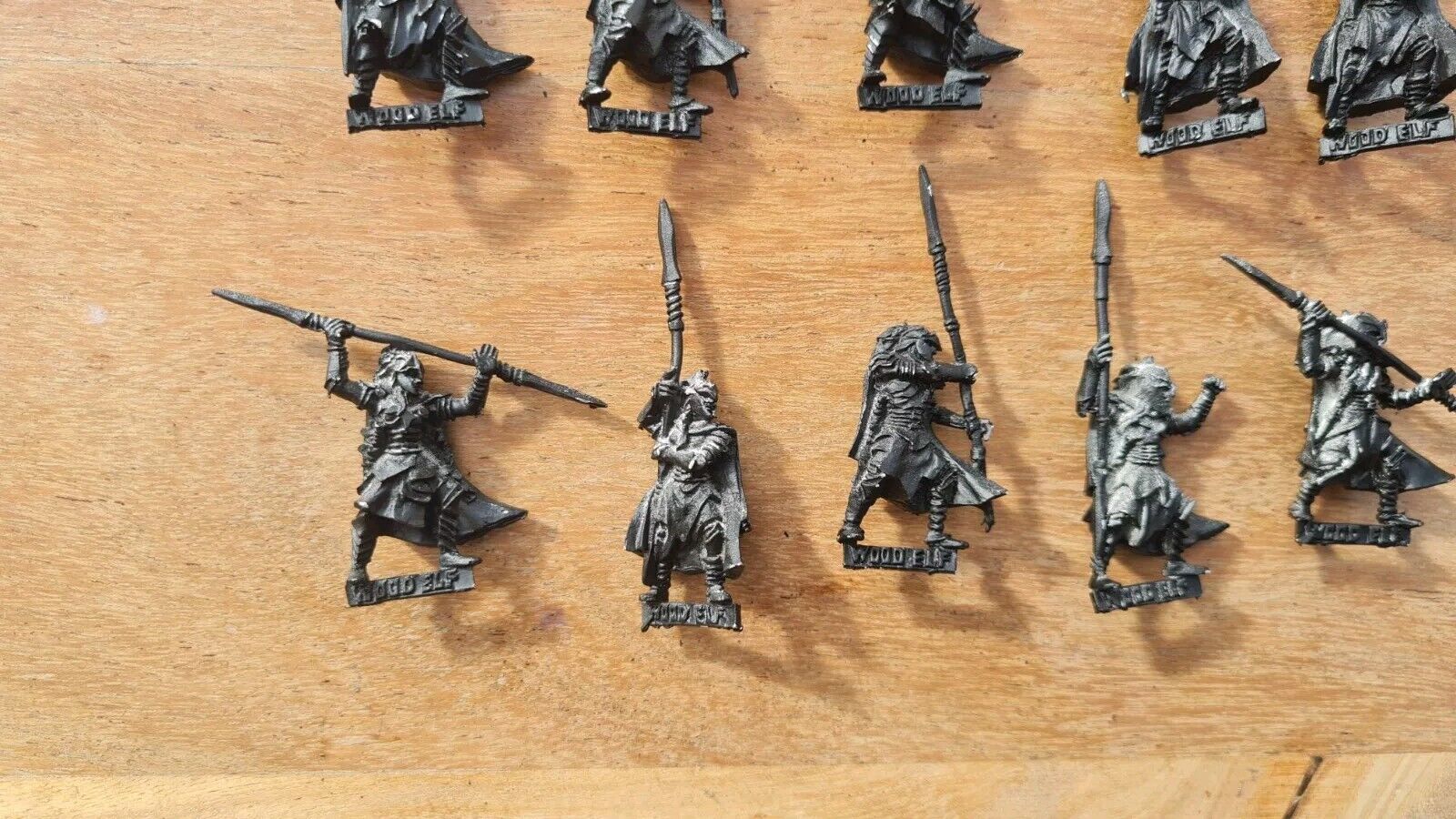 Warhammer Wood Elf Eternal Guard X 10 Metal