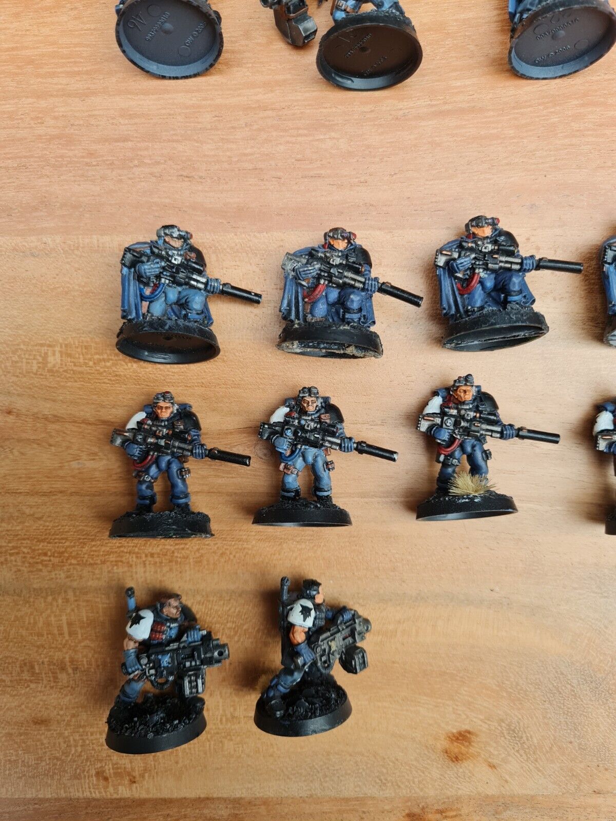 Warhammer 40k Space Marine Snipers Metal And Plastic