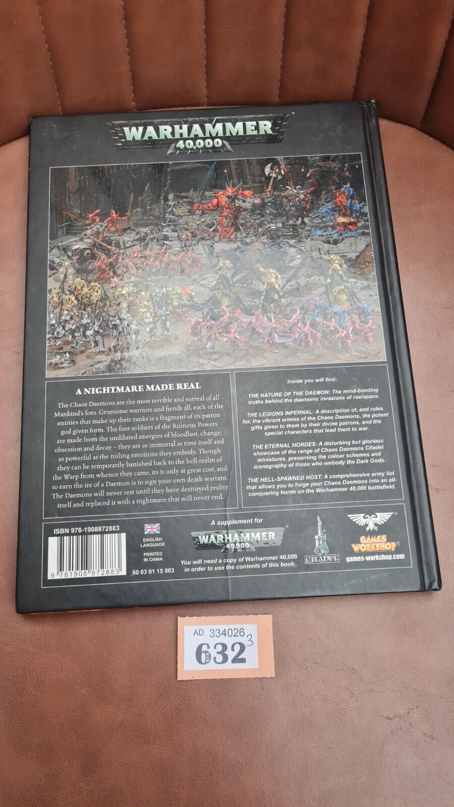 Warhammer Chaos Daemons Army Book