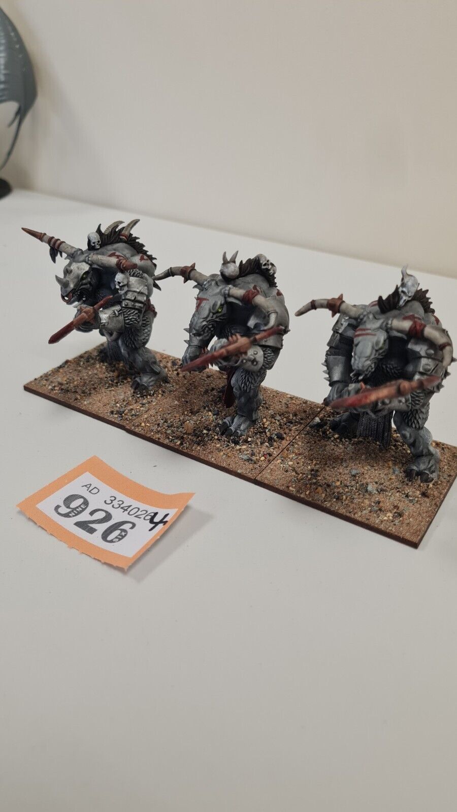 Warhammer Beastmen Bullgor X 3 Well Painted