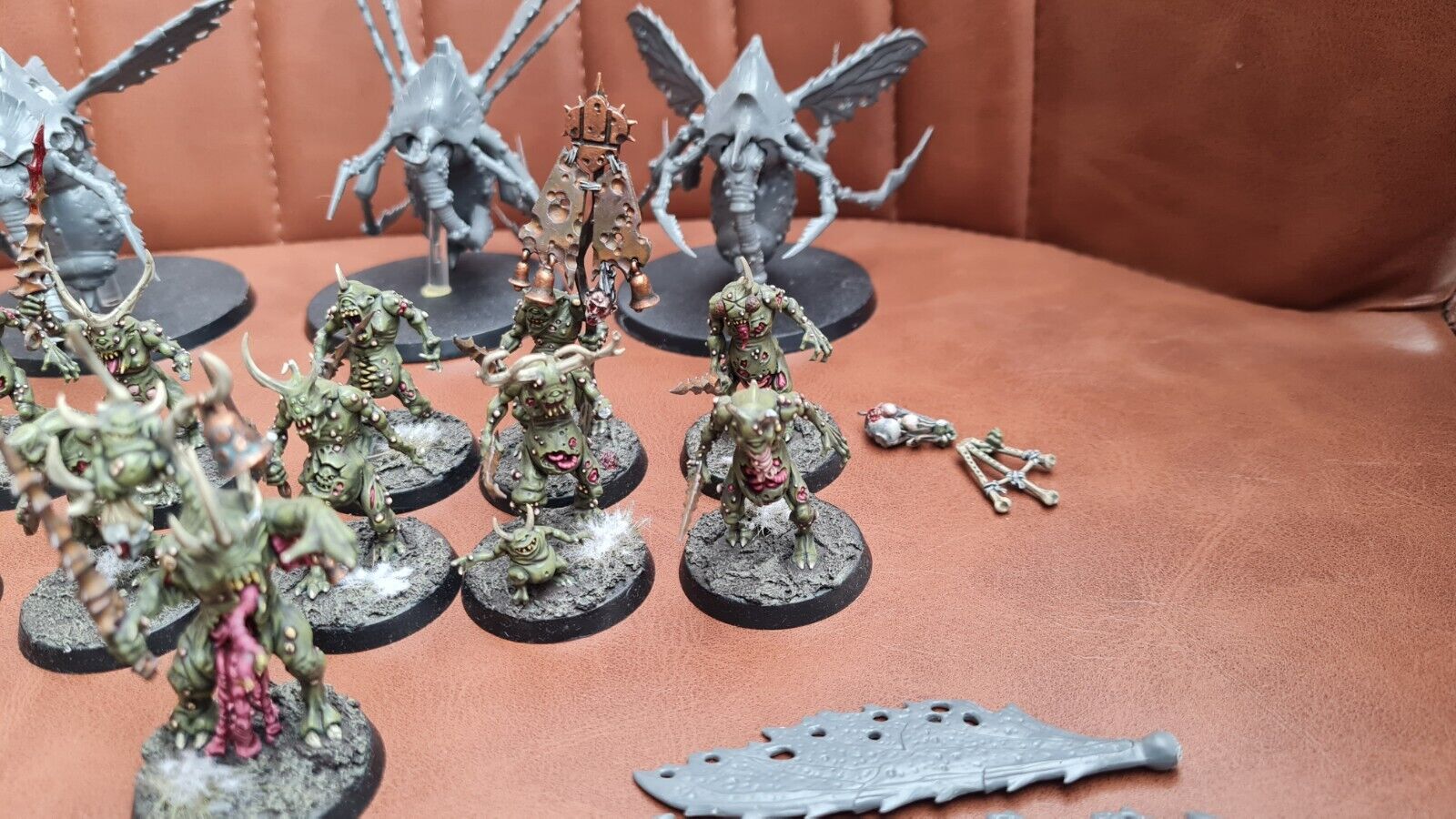 Warhammer Aos Chaos Nurgle Start Set Some Well Painted.