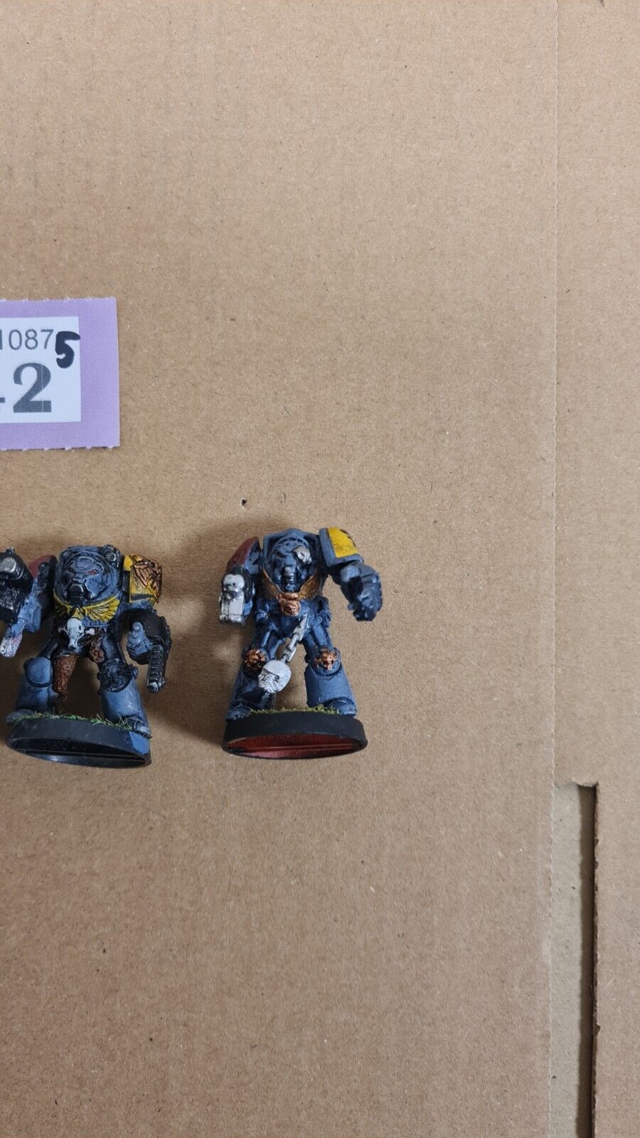 Warhammer 40k Space Marine Terminators X 5 Metal Oop