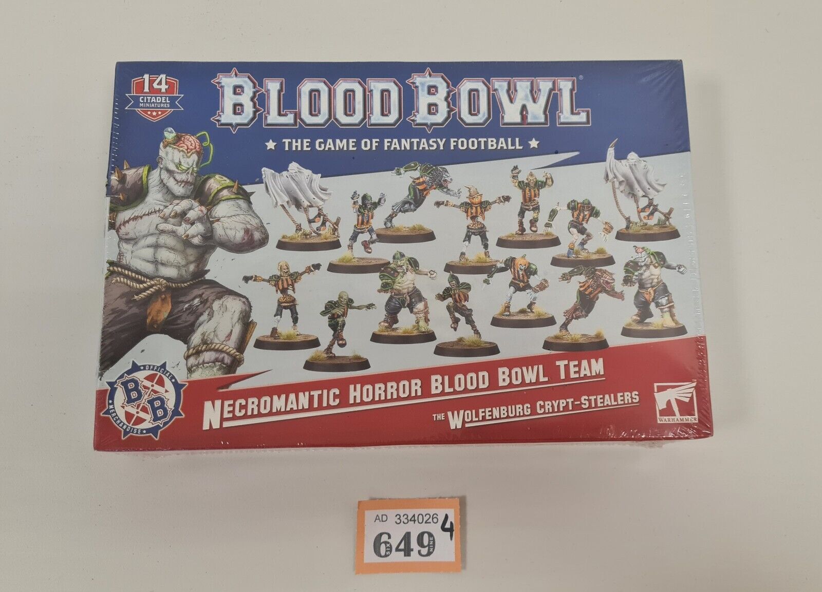 Warhammer Bloodbowl Necromantic Horror Team