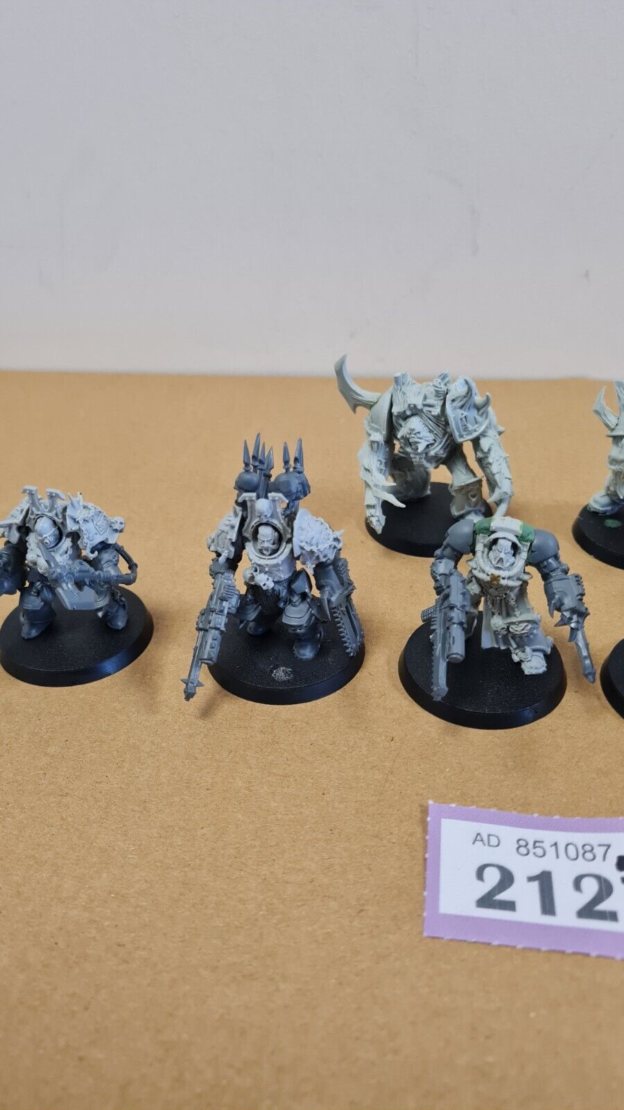 Warhammer 40k Chaos Space Marines Obliterators + 5 Terminators With Fw Parts