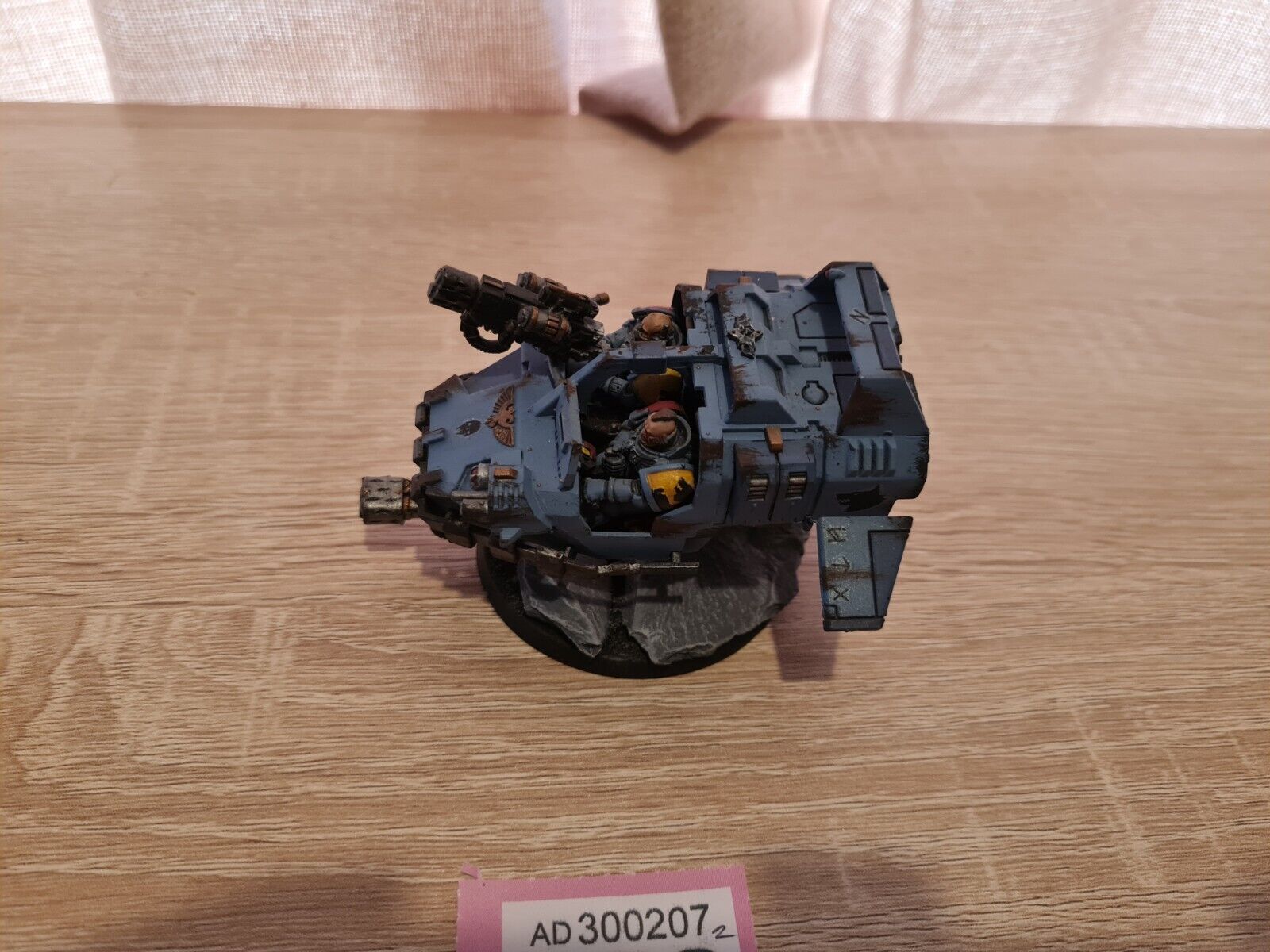 Warhammer 40k Space Marine Land Speeder Nicely Painted And Based