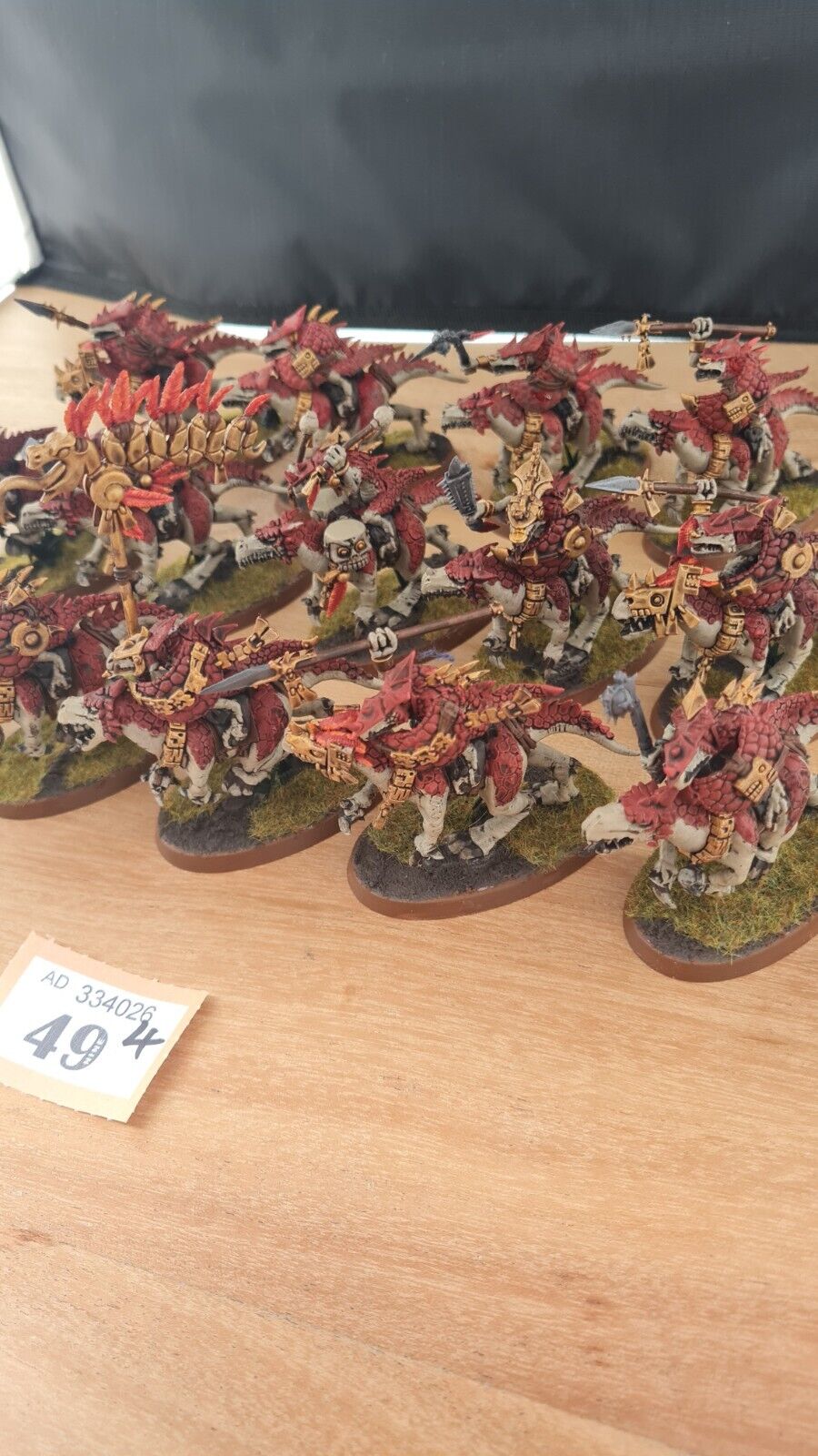 Warhammer Aos Lizardmen Seraphon Cold One Knights Nicely Painted