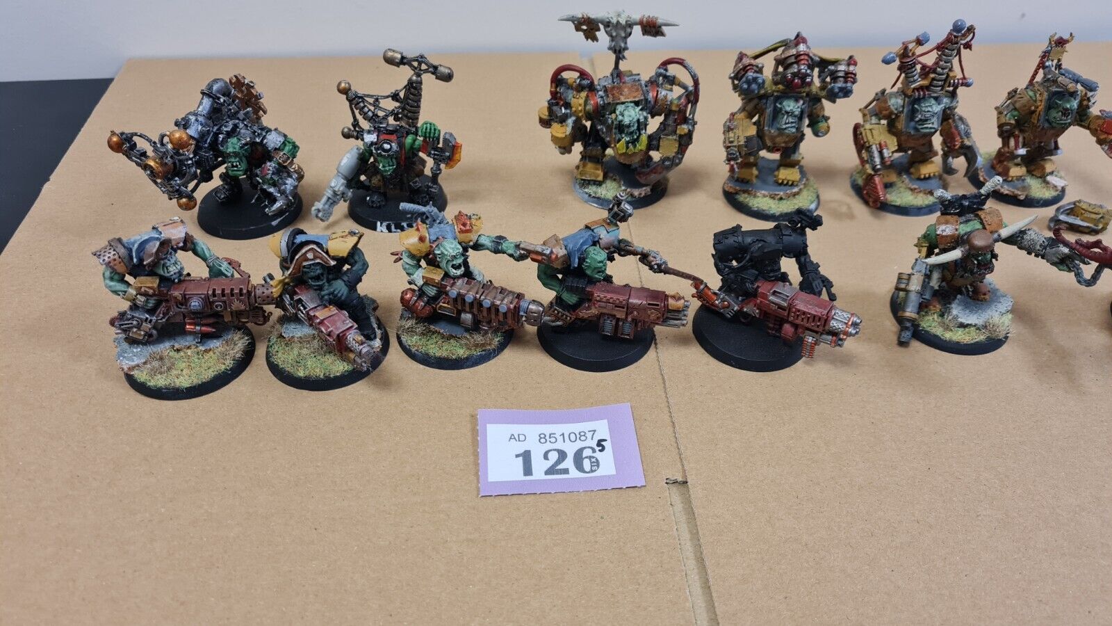 Warhammer 40k Ork Army With Oop Characters