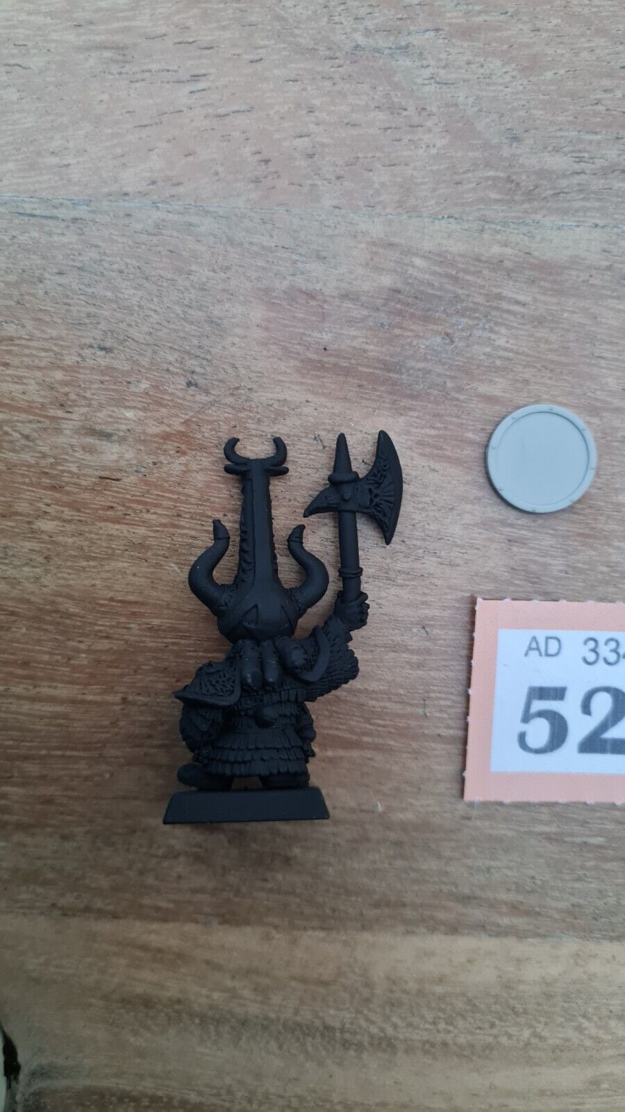 Warhammer Chaos Dwarf Hero Lord Metal Oop