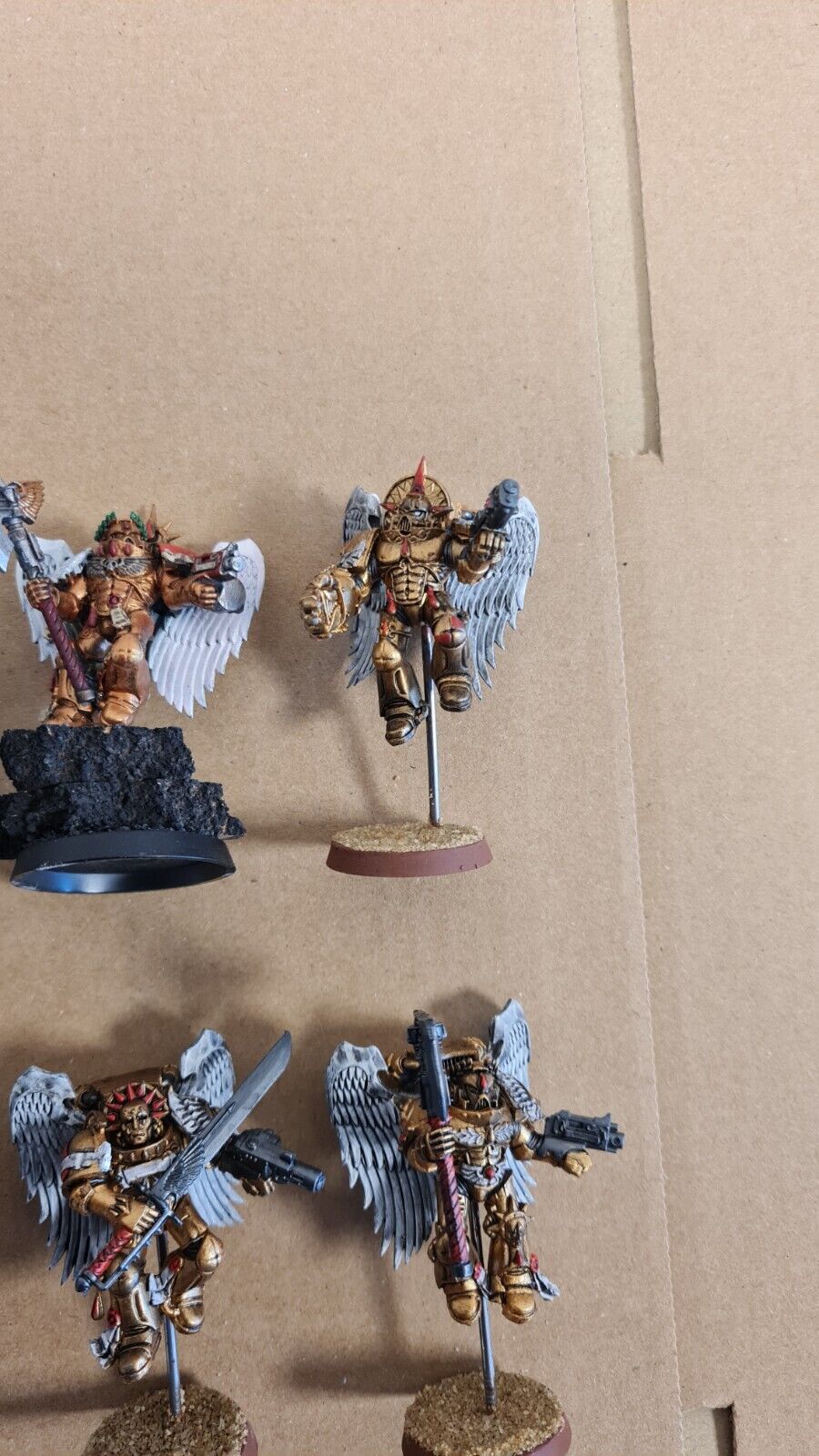 Warhammer 40k Blood Angel Sanguinor + 6 Sanguinary Guard