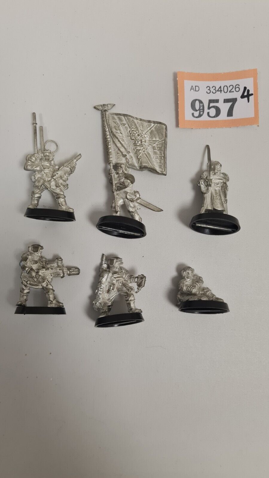 Warhammer 40k Astra Militarum Cadian Command Metal Oop