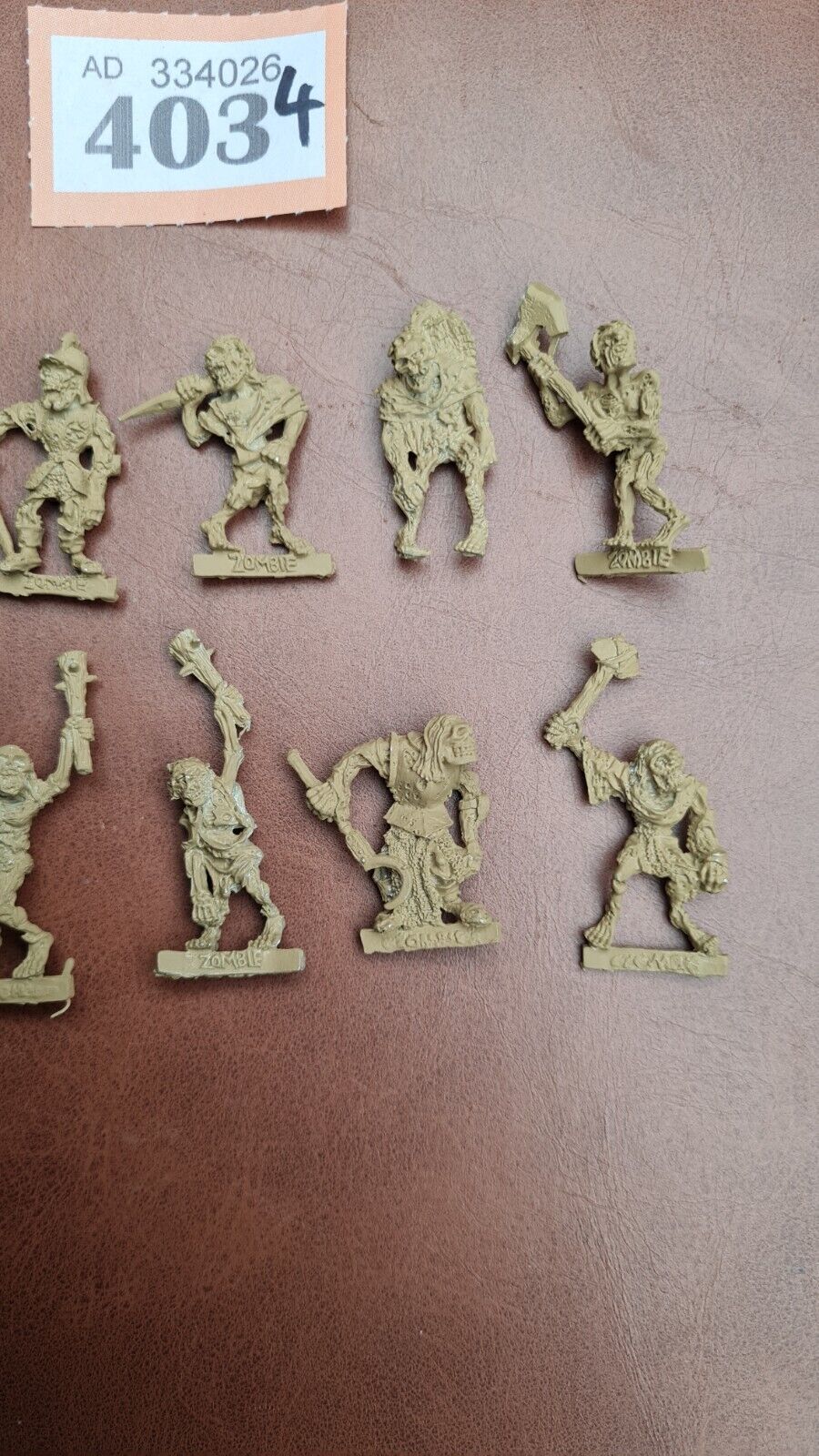 Warhammer Fantasy Undead Classic Zombies X 10 Metal