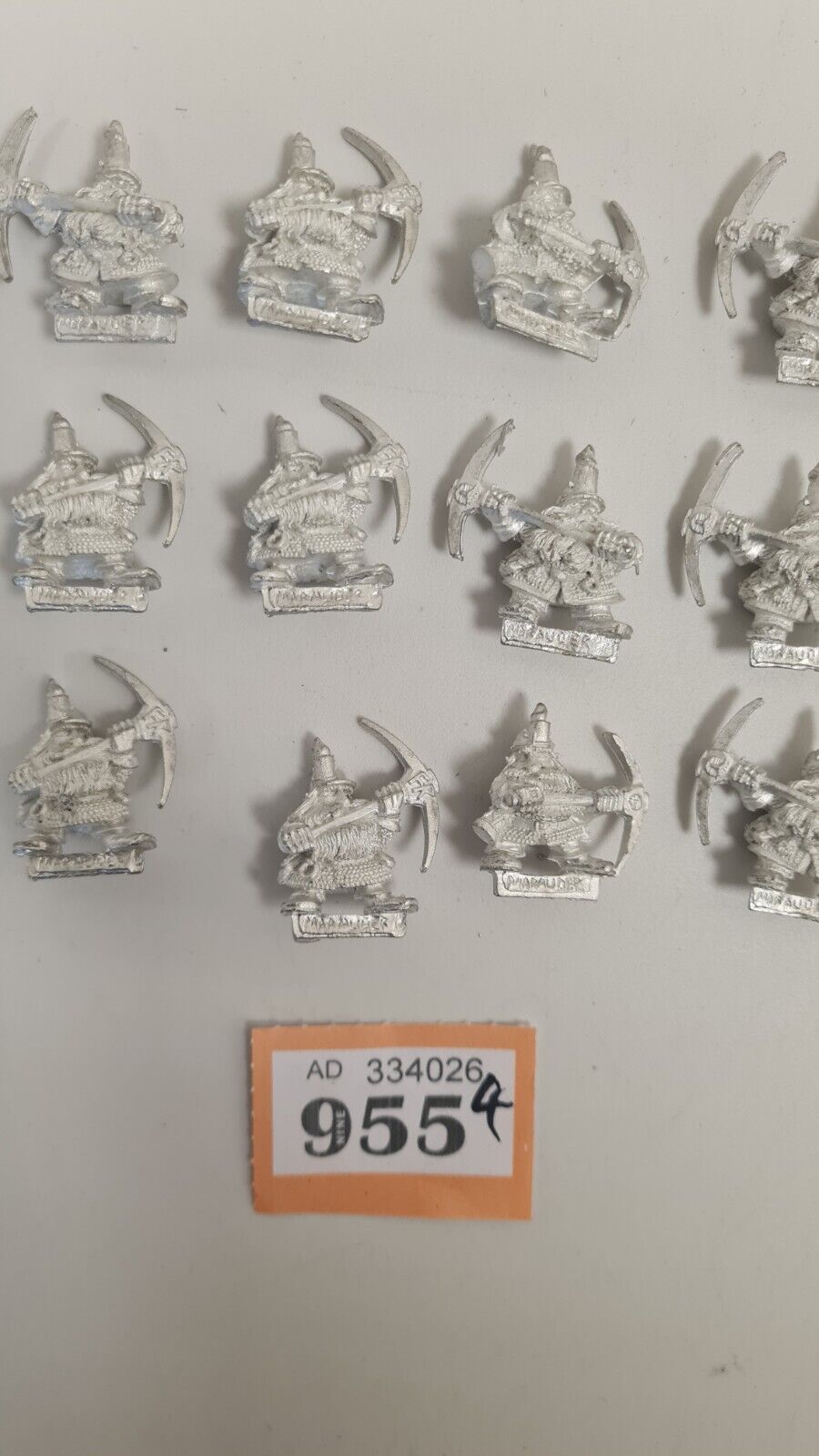 Warhammer Dwarf Miners Metal X 12