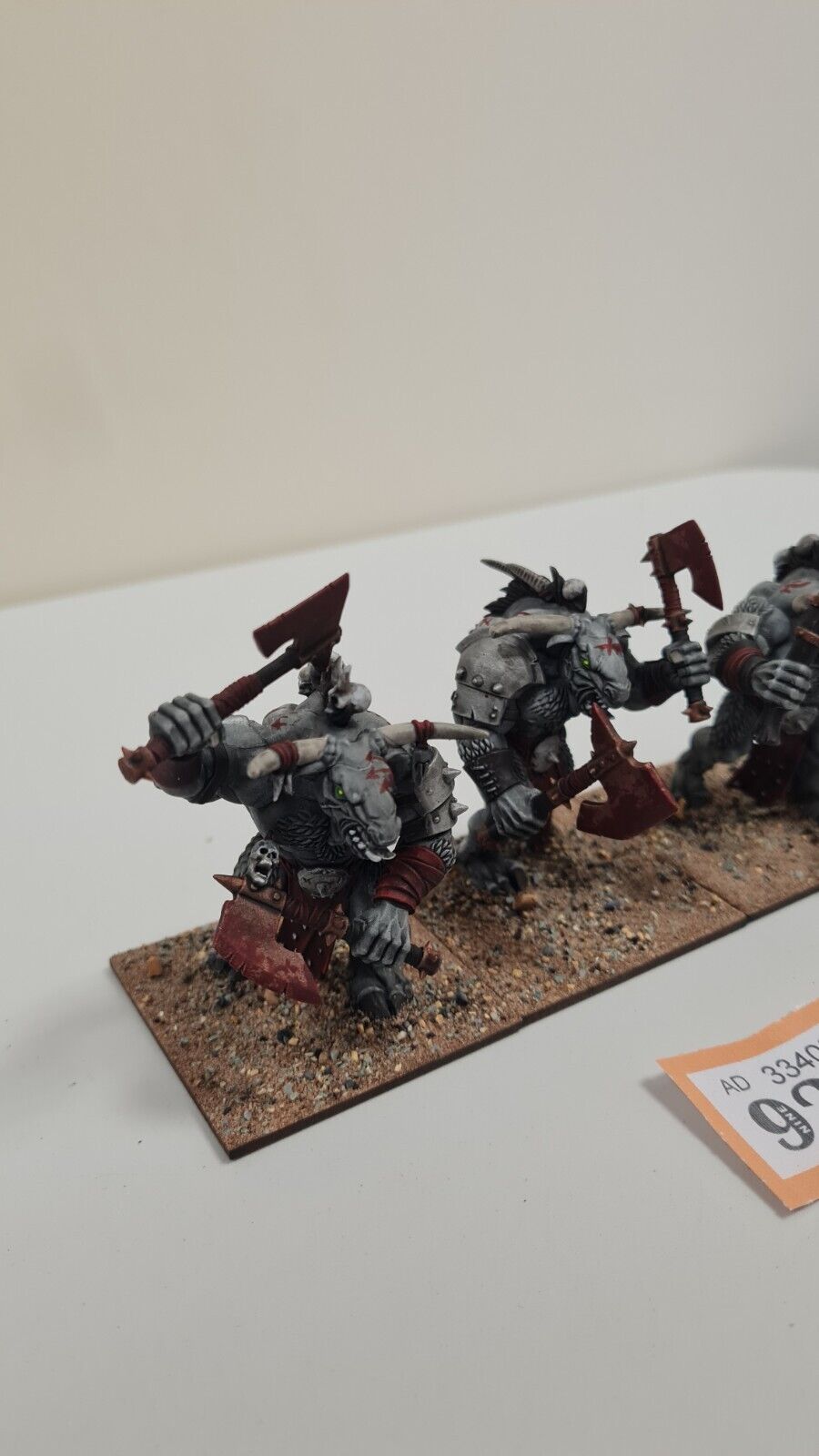 Warhammer Beastmen Bullgor X 3 Well Painted