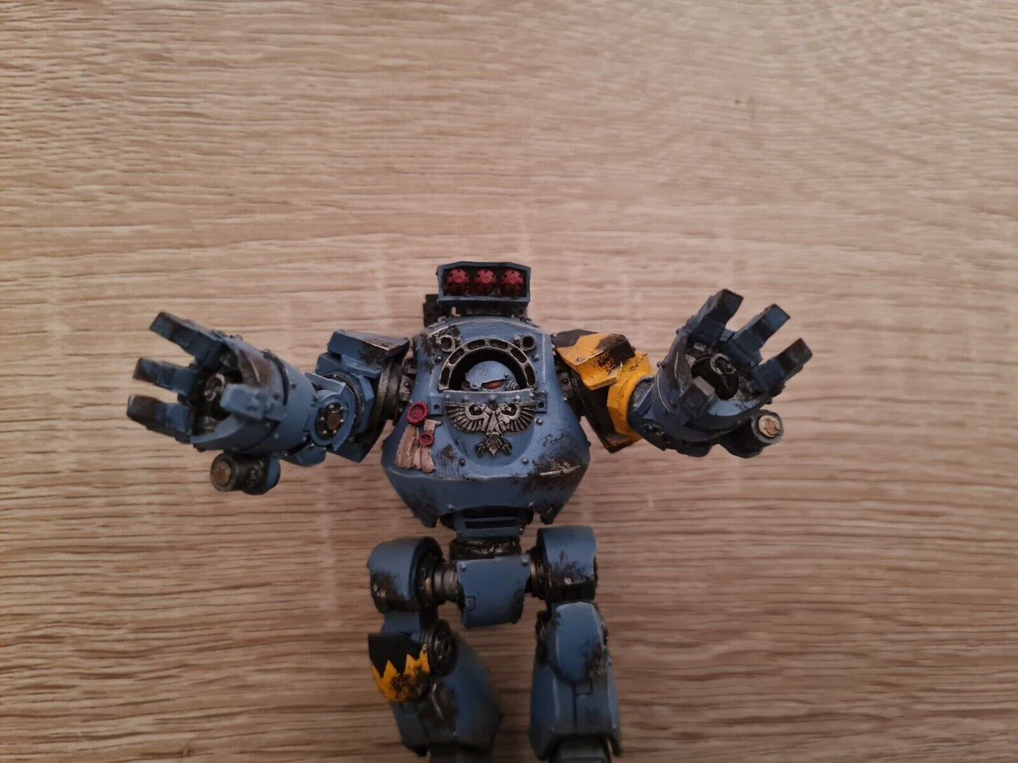 Warhammer 40k Forgeworld Contemptor Dreadnought Well Painted And Based