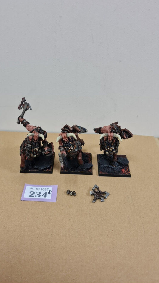 Warhammer Forgeworld Chaos Dwarf Bull Centaurs Well Painted