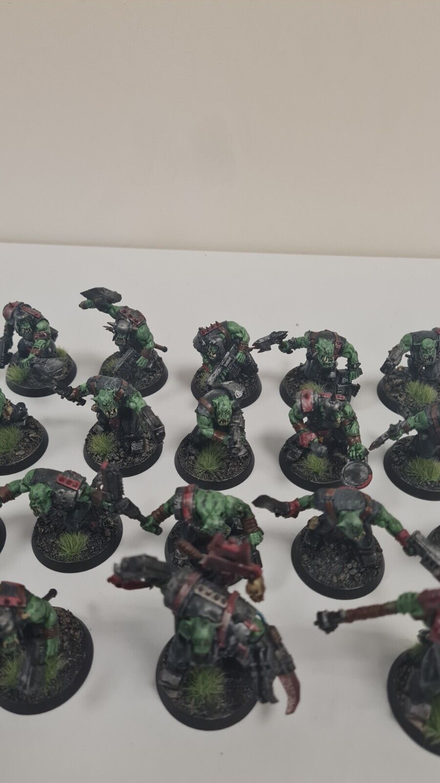 Warhammer 40k Ork Boyz X 19 Nicely Painted