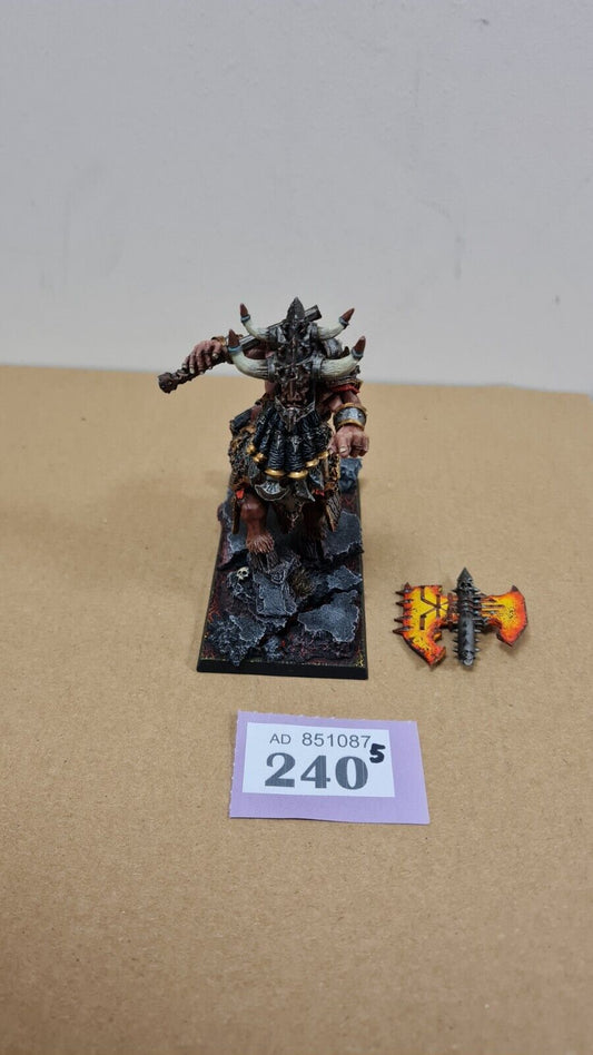 Warhammer Forgeworld Chaos Dwarf Taur'ruk Nicely Painted