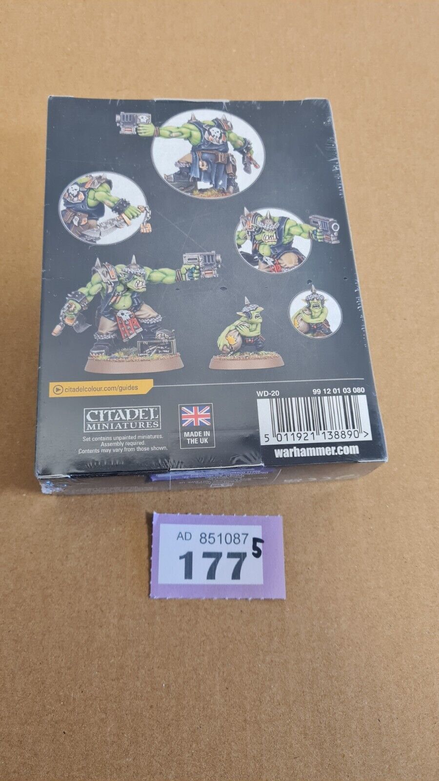 Warhammer 40k Ork Gorzag Gitstompa And Nikkit Sealed