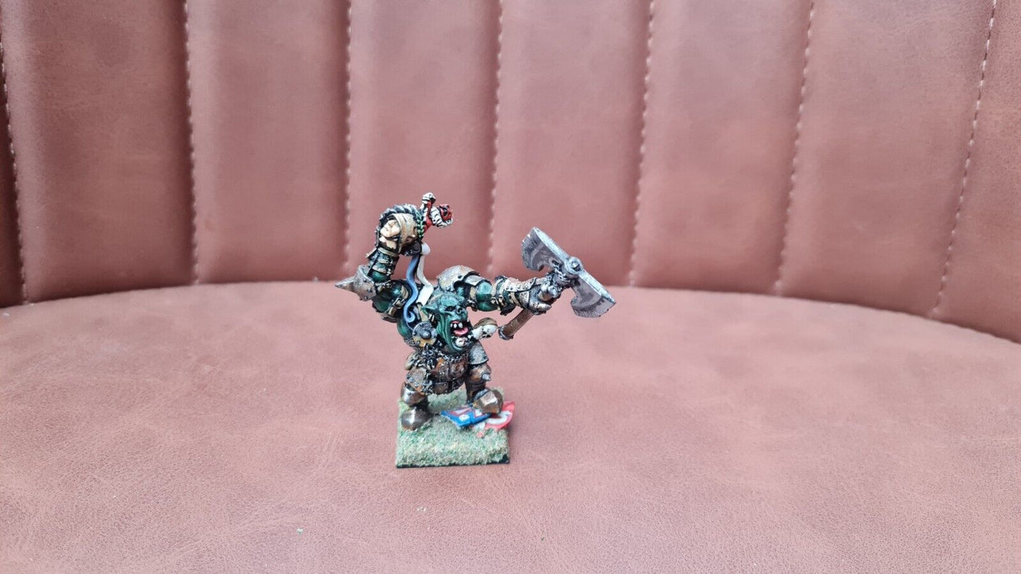 Warhammer Orc And Goblin Grimgore Ironhide Metal Nicely Painted