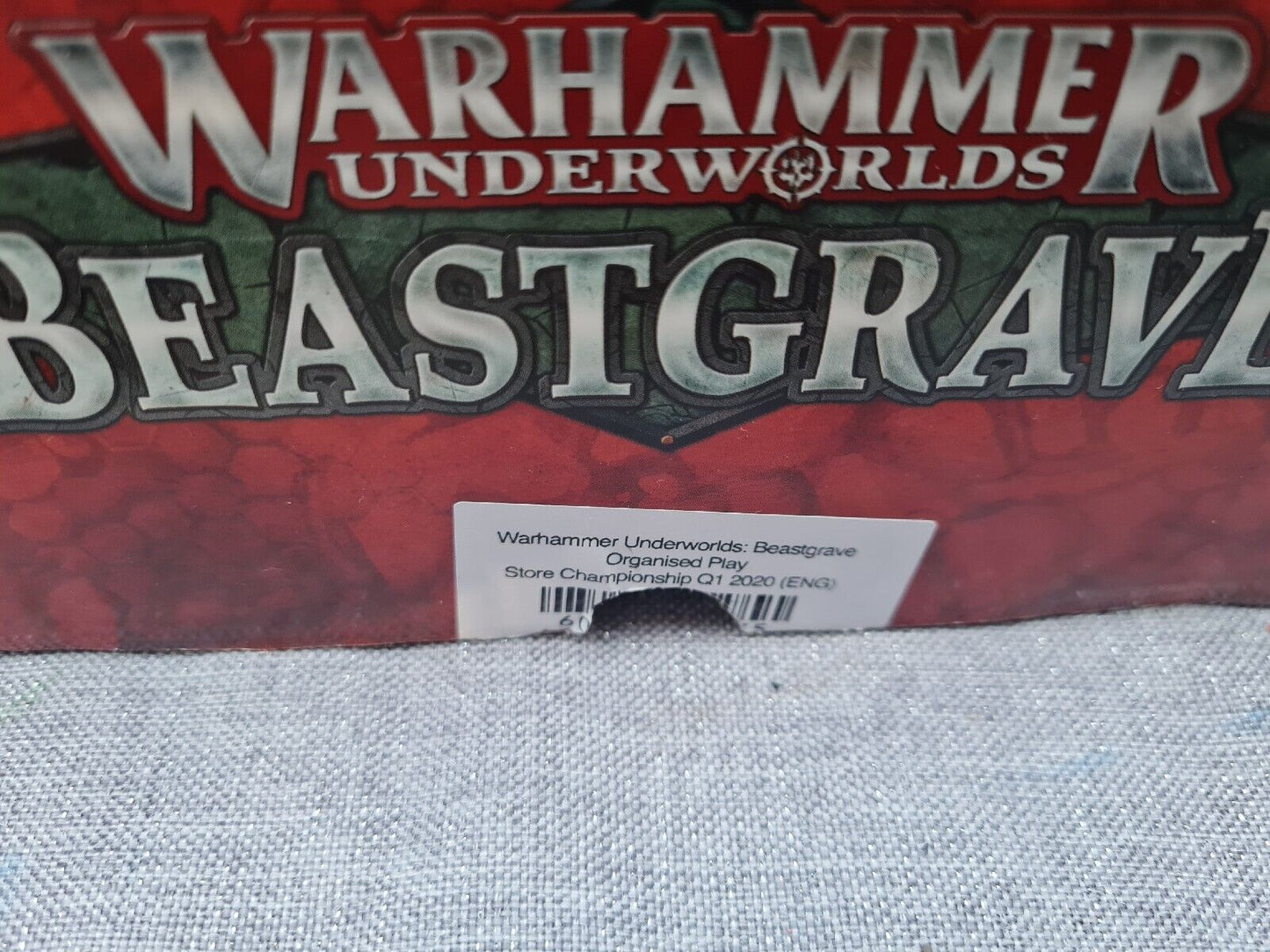 Warhammer Underworlds Beastgrave Store Championship Box