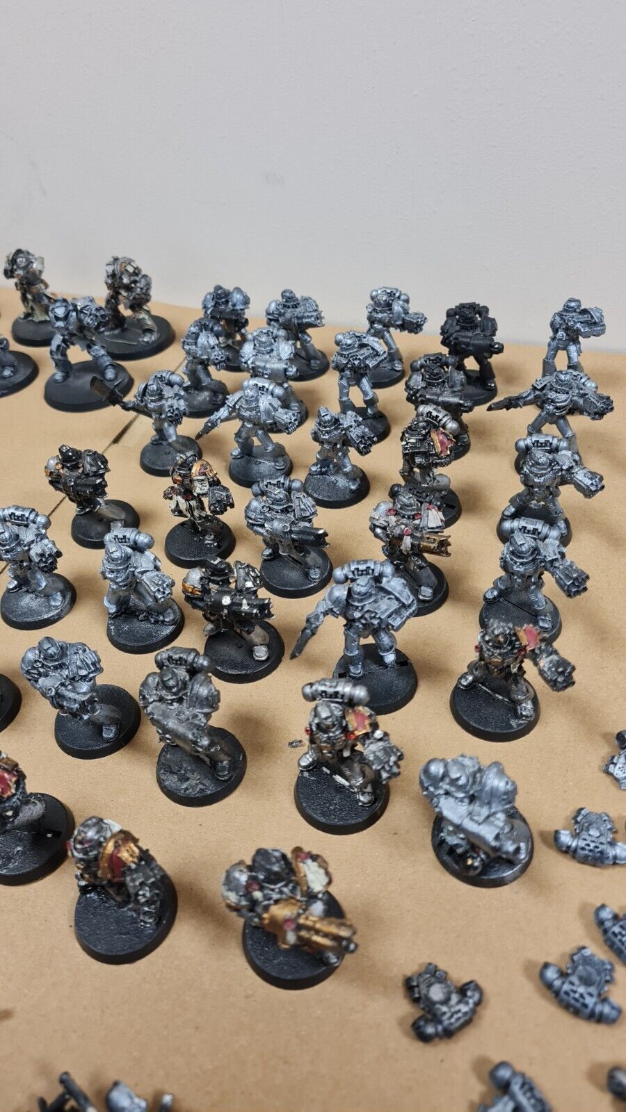 Warhammer 40k Large Grey Knight Army All Metal