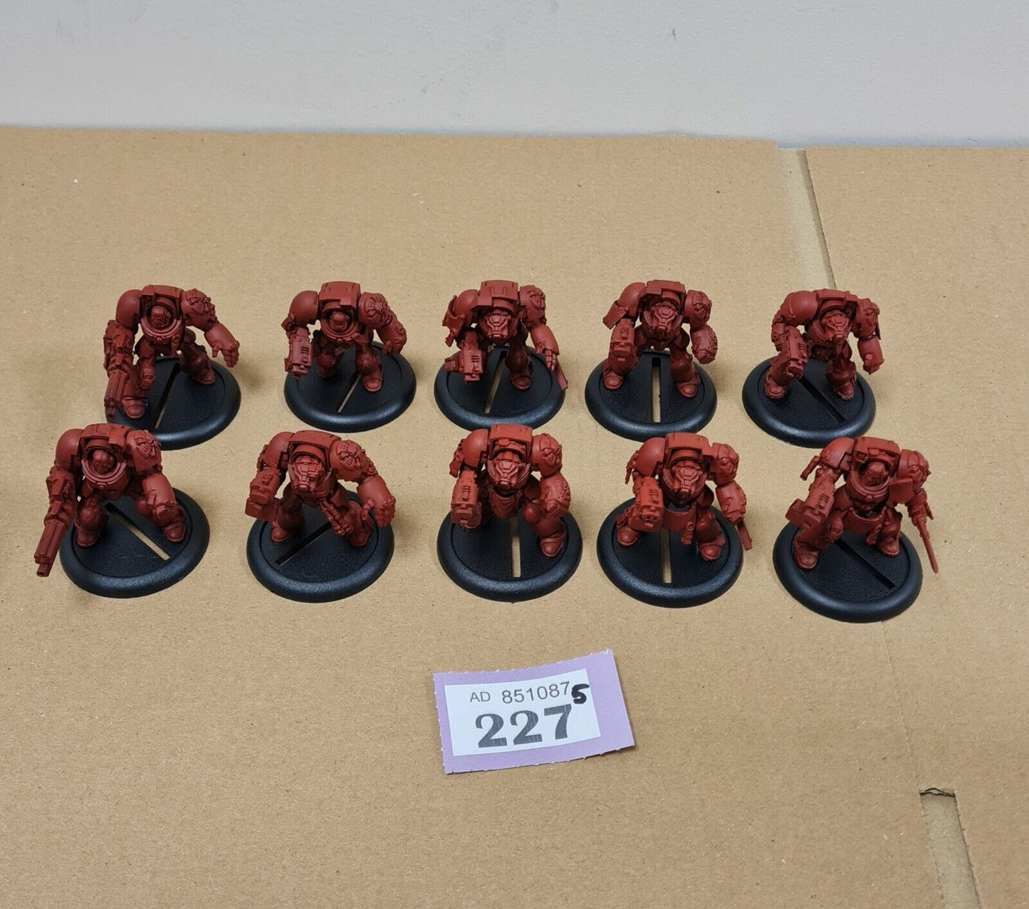 Warhammer Space Marine Terminators X 10