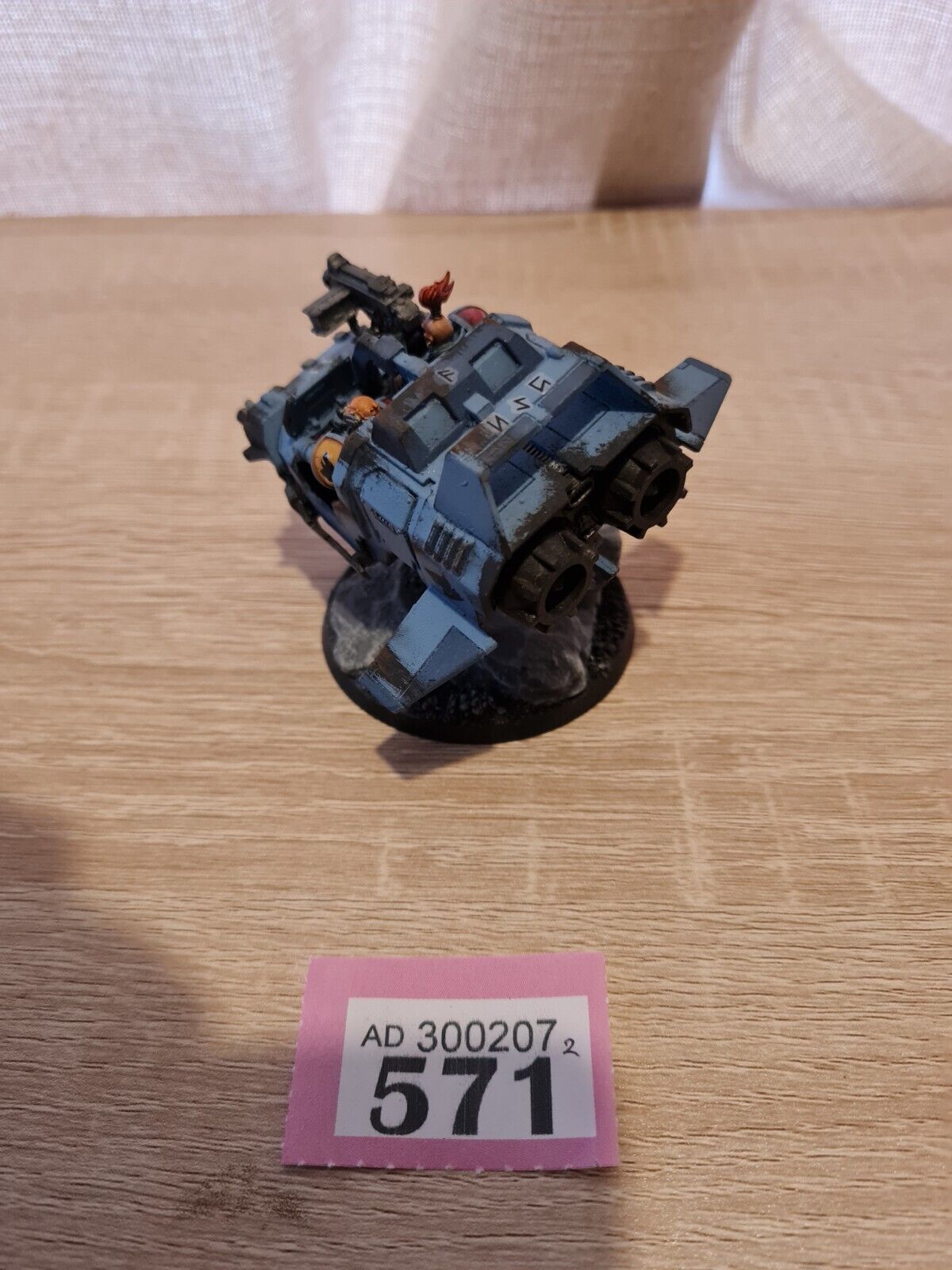 Warhammer 40k Space Marine Land Speeder Tornado Nicely Painted And Based