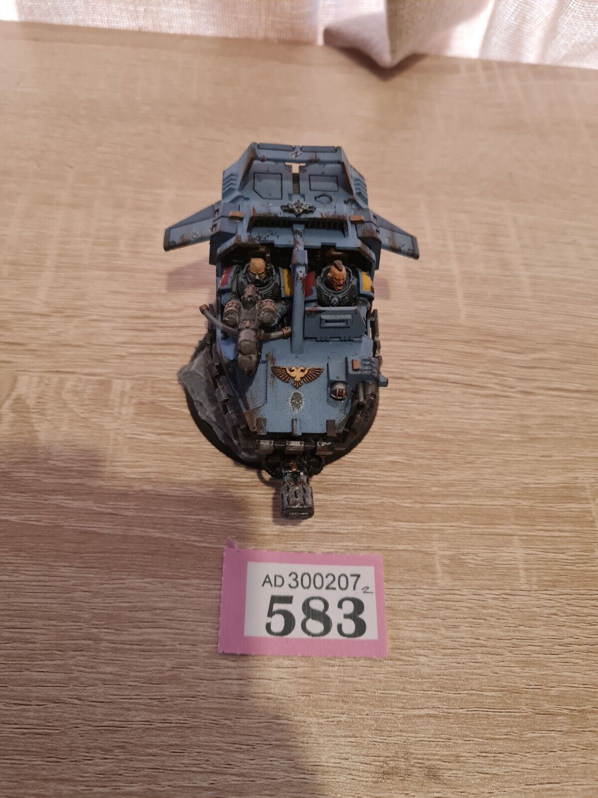 Warhammer 40k Space Marine Land Speeder Nicely Painted And Based