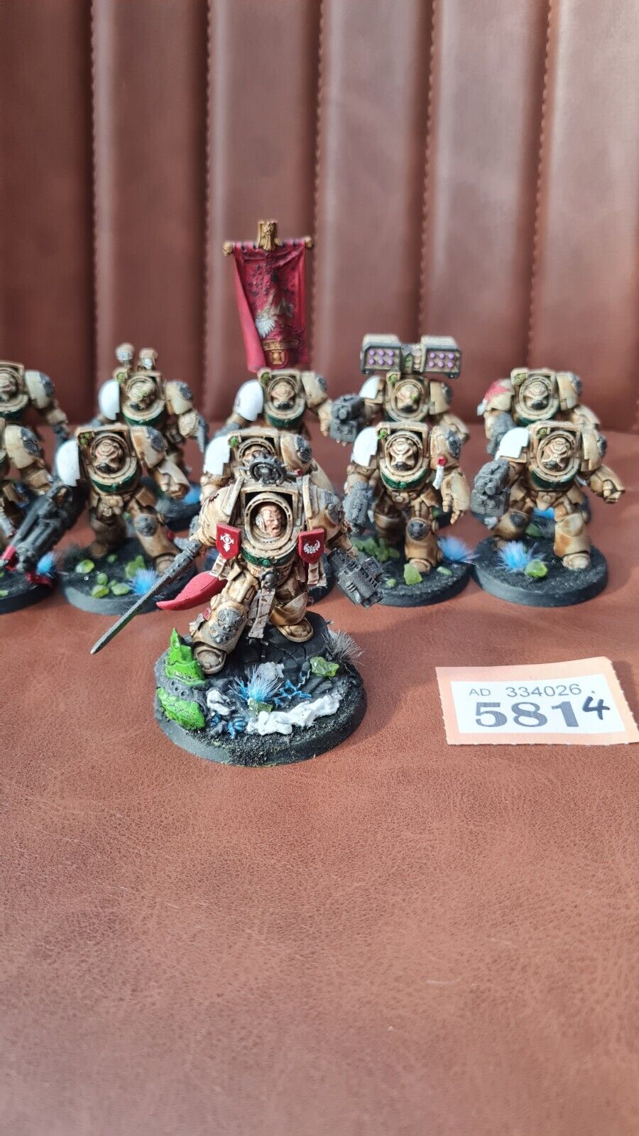 Warhammer 40k Space Marine Terminators X 10 Plus Captain In Terminator Armour