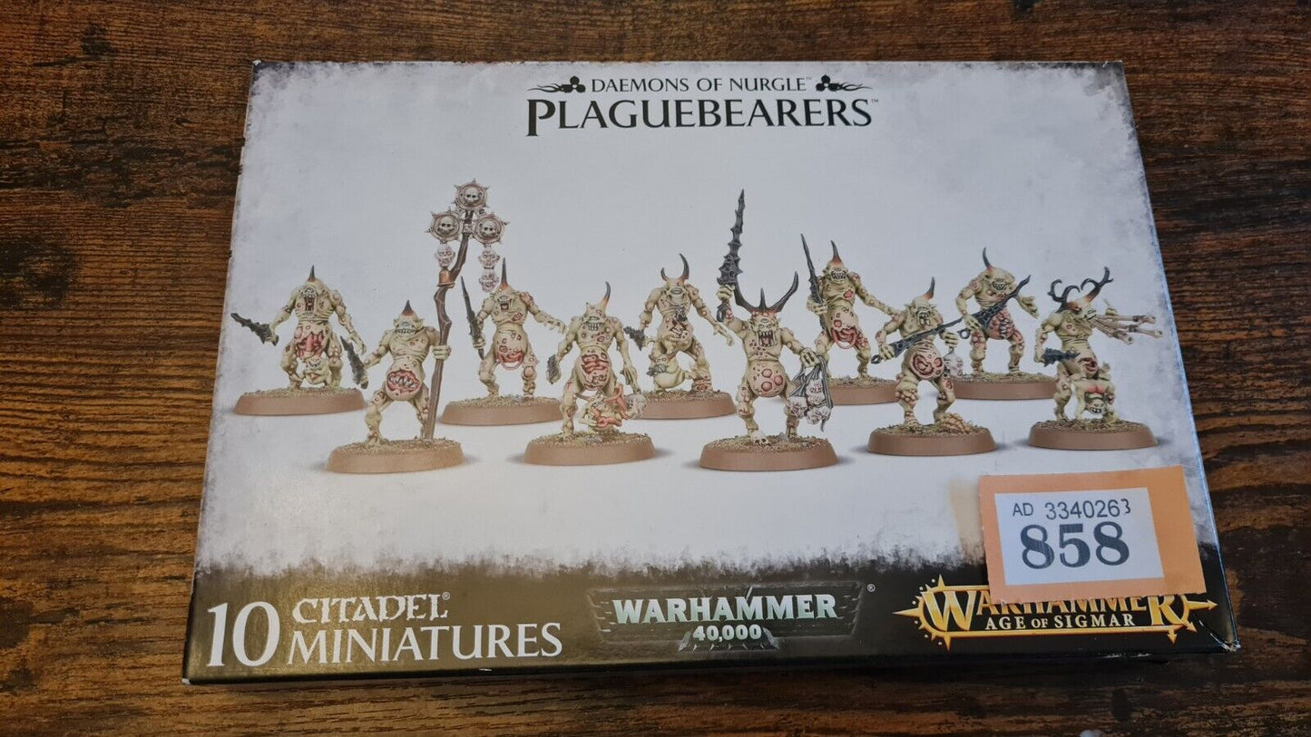 Warhammer Aos Nurgle Plaguebearers New