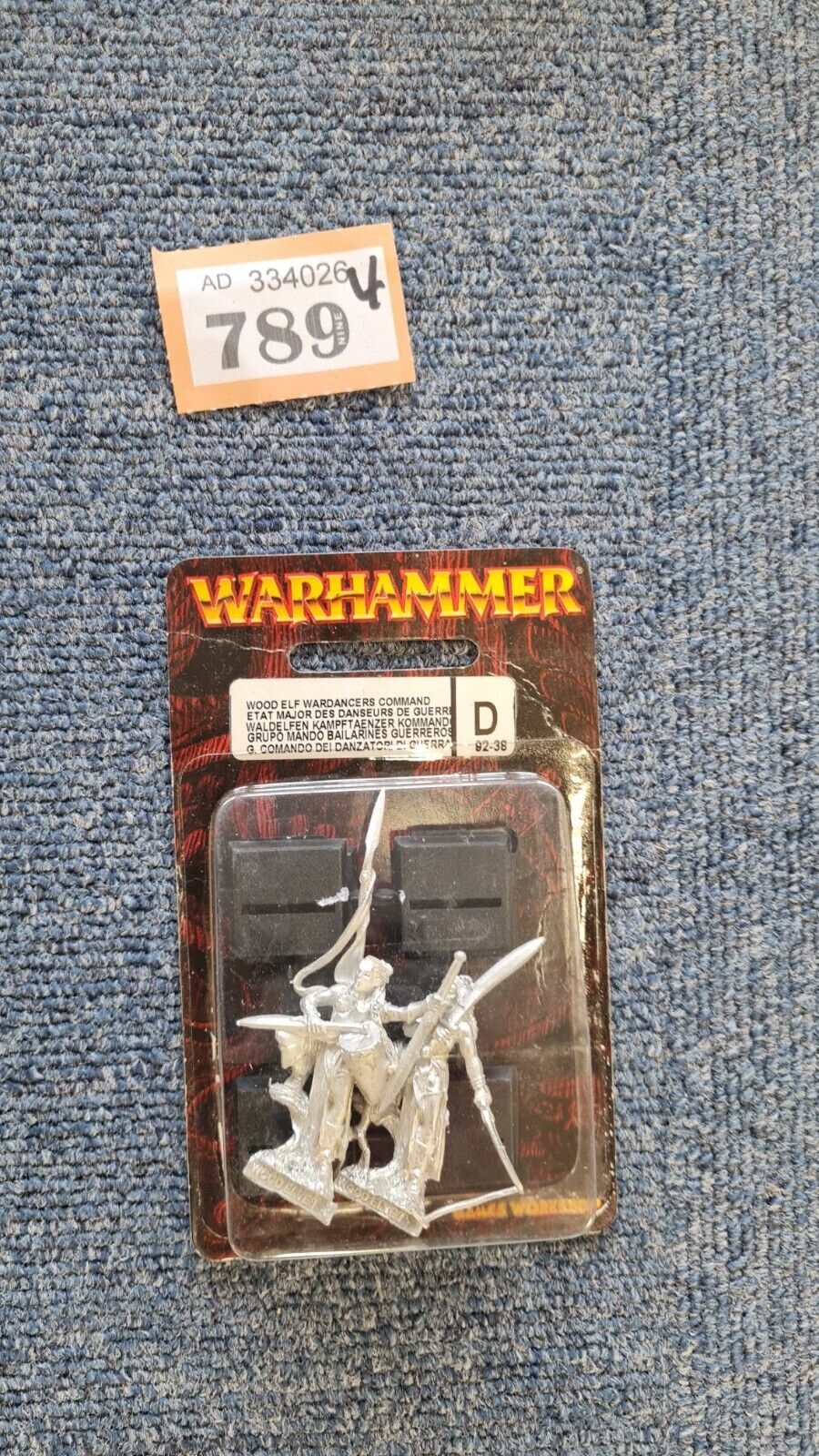 Warhammer Wood Elf Wardancer Command Blister Pack New