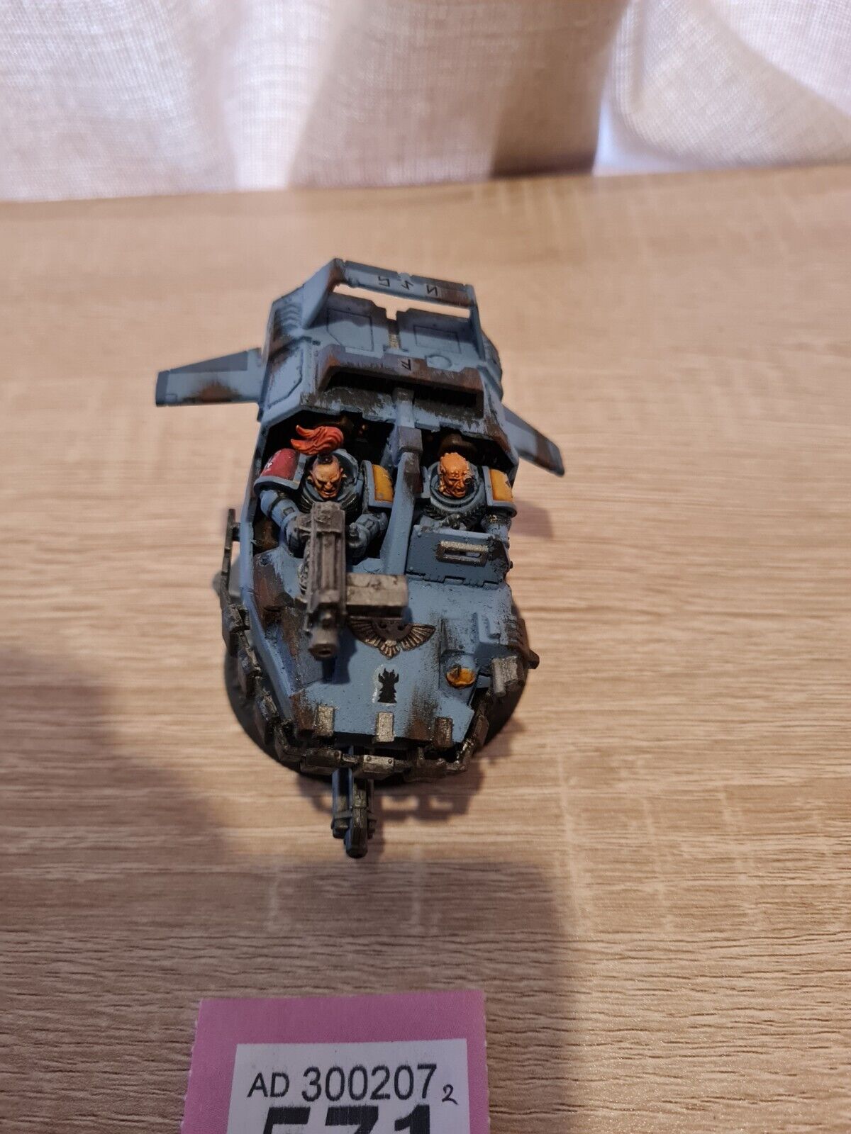 Warhammer 40k Space Marine Land Speeder Tornado Nicely Painted And Based