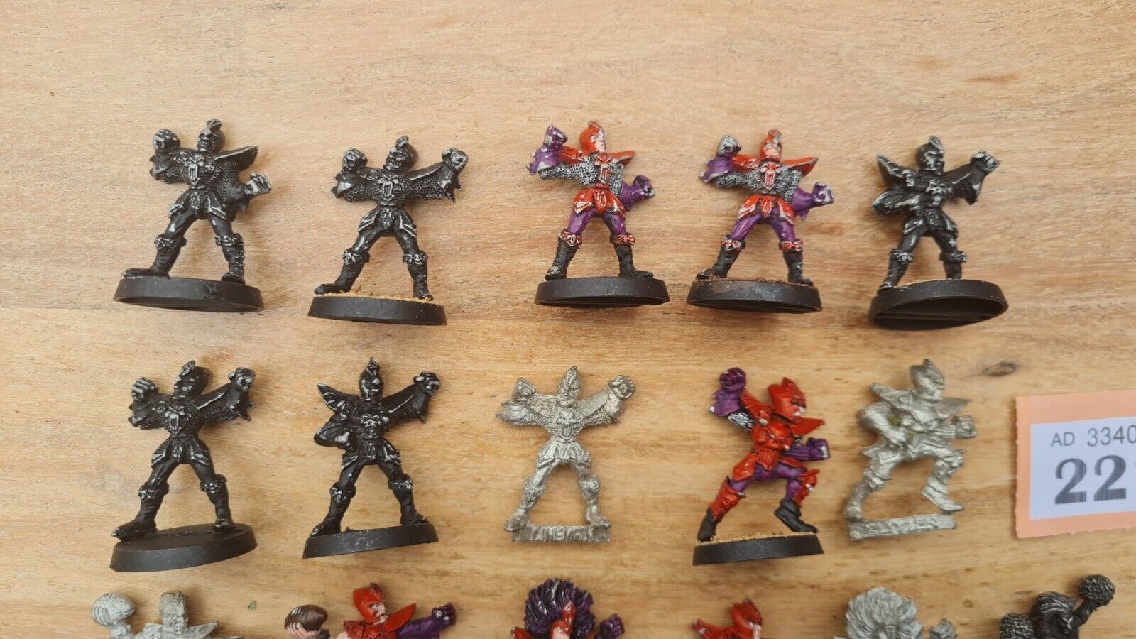 Warhammer Blood Bowl Team X 16 Metal