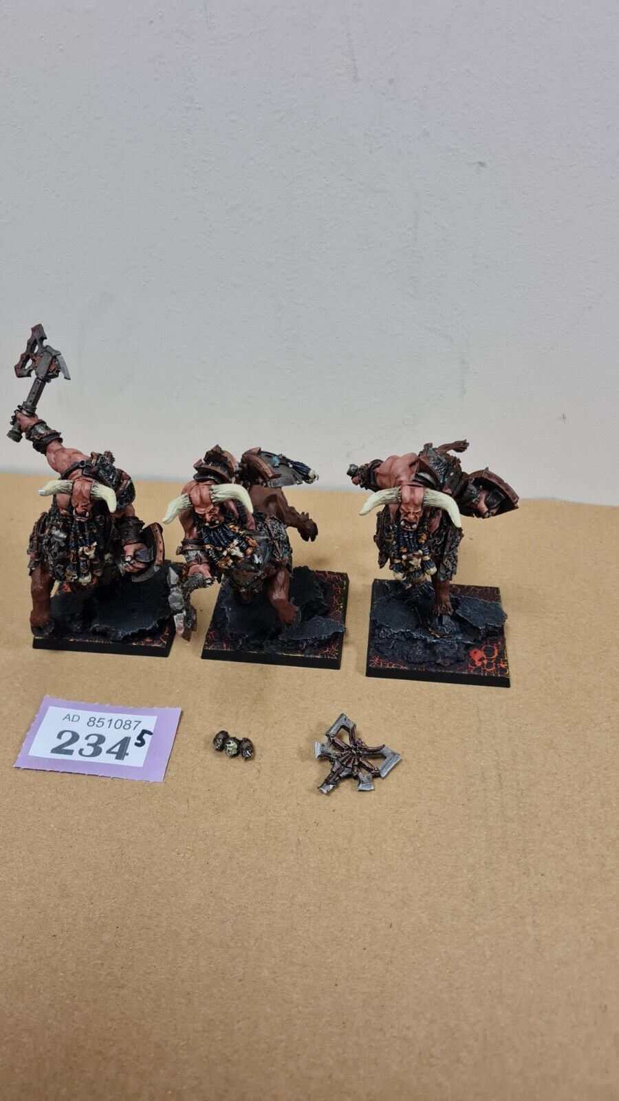 Warhammer Forgeworld Chaos Dwarf Bull Centaurs Well Painted