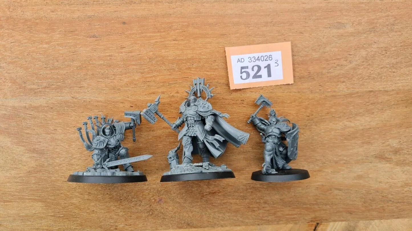 Warhammer Aos Stormcast Characters X 3