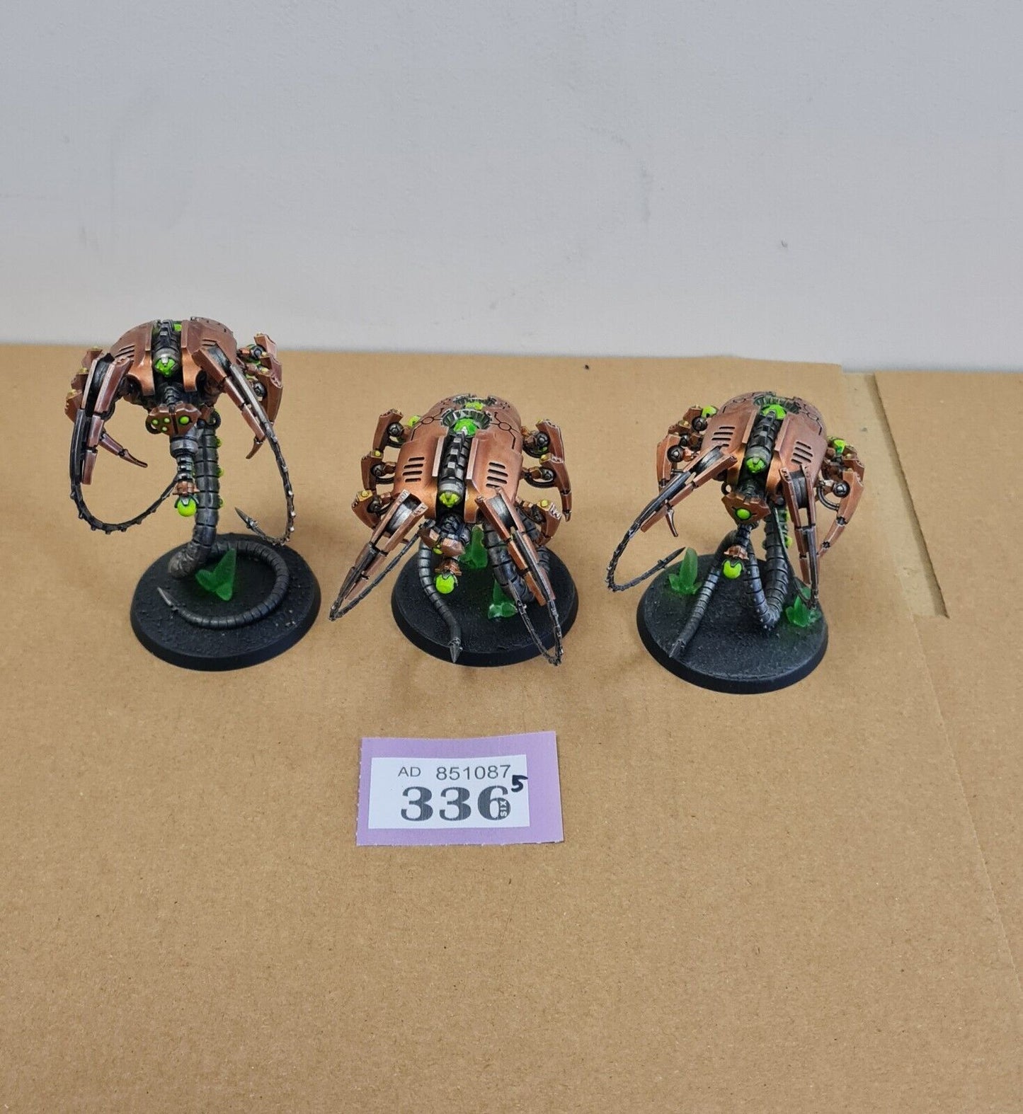 Warhammer 40k Necrons Canoptek Wraiths Well Painted