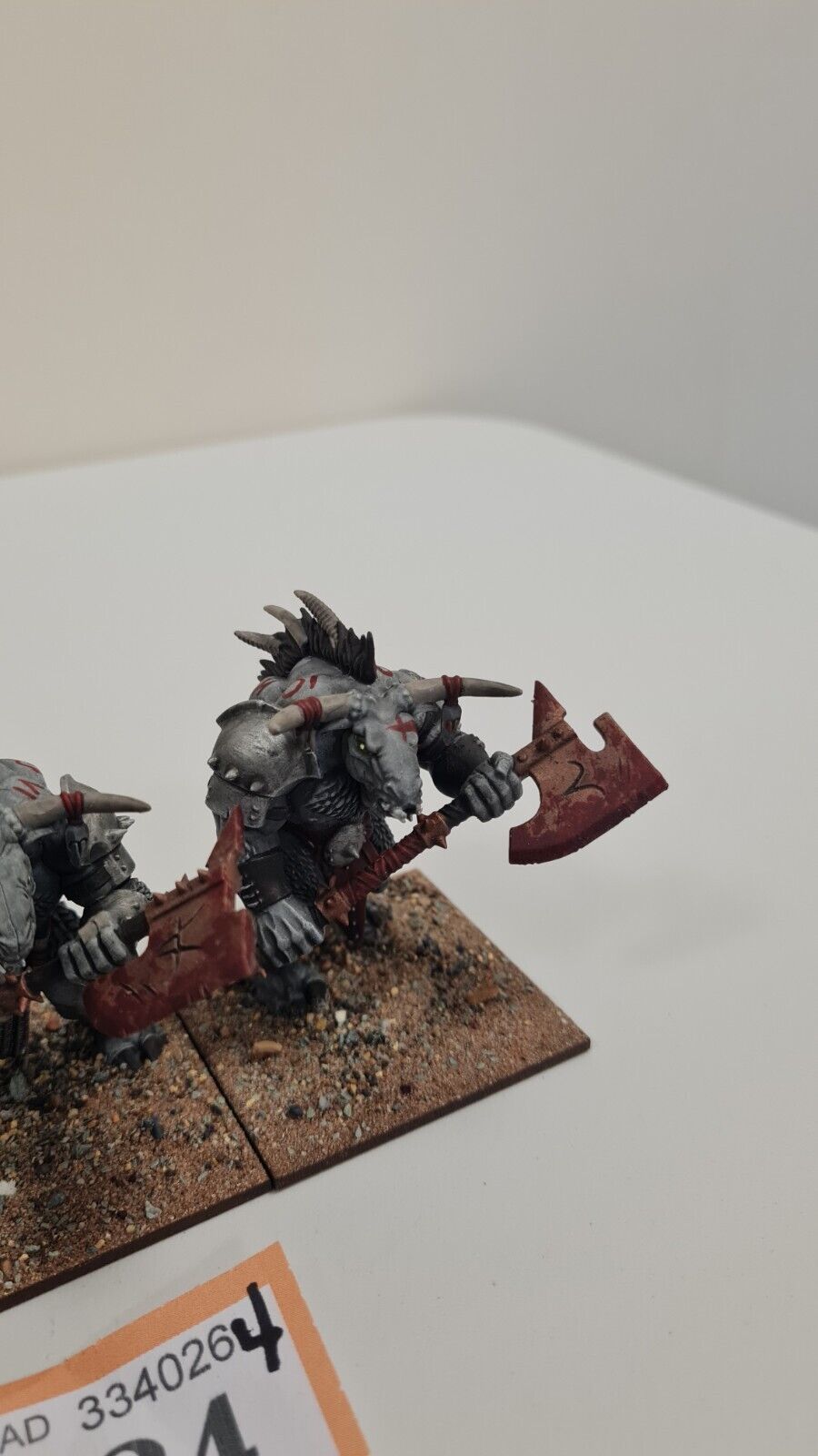 Warhammer Beastmen Bullgor X 3 Well Painted