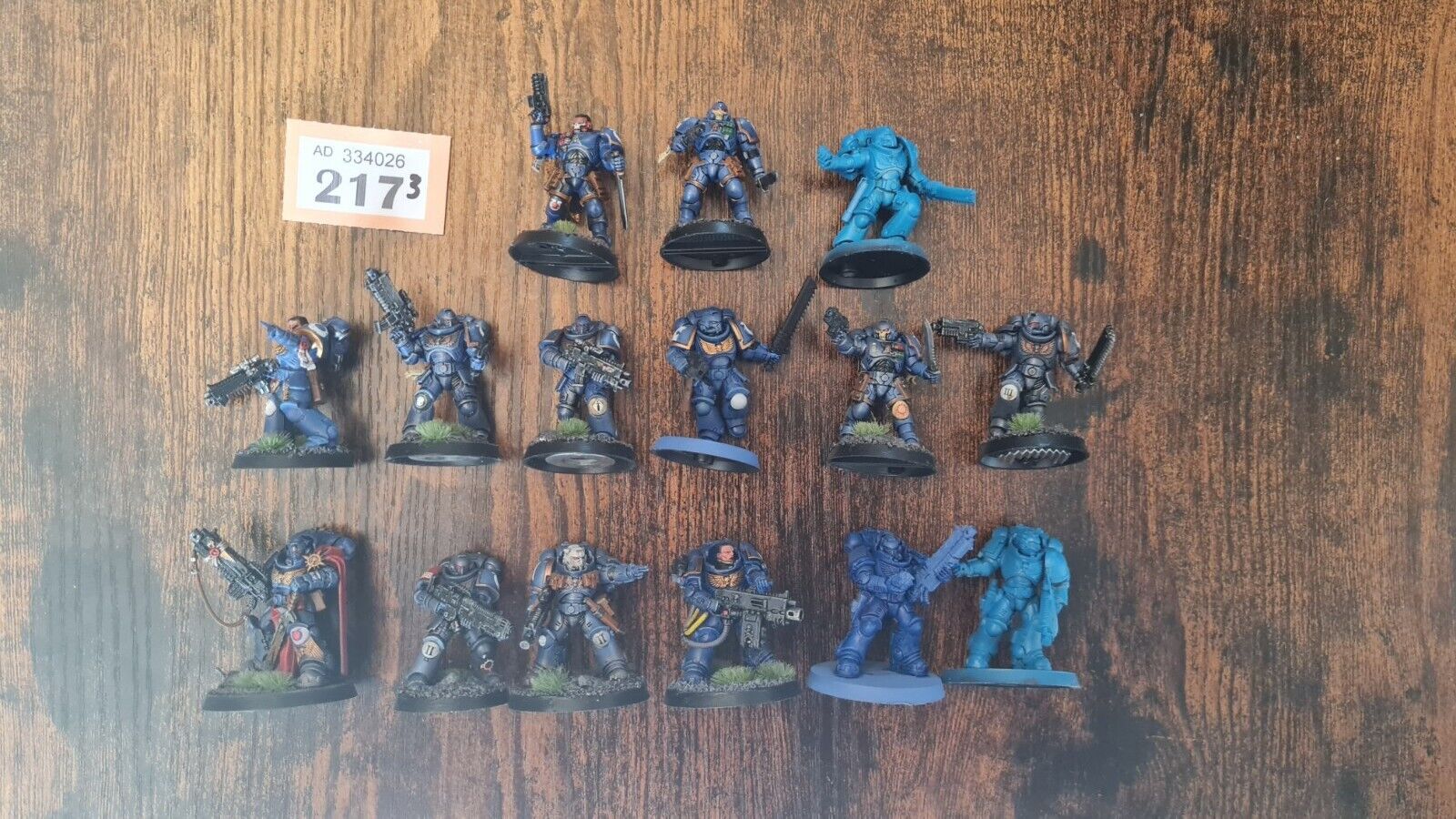 Warhammer 40k Space Marine Army Force Some Nicely Painted