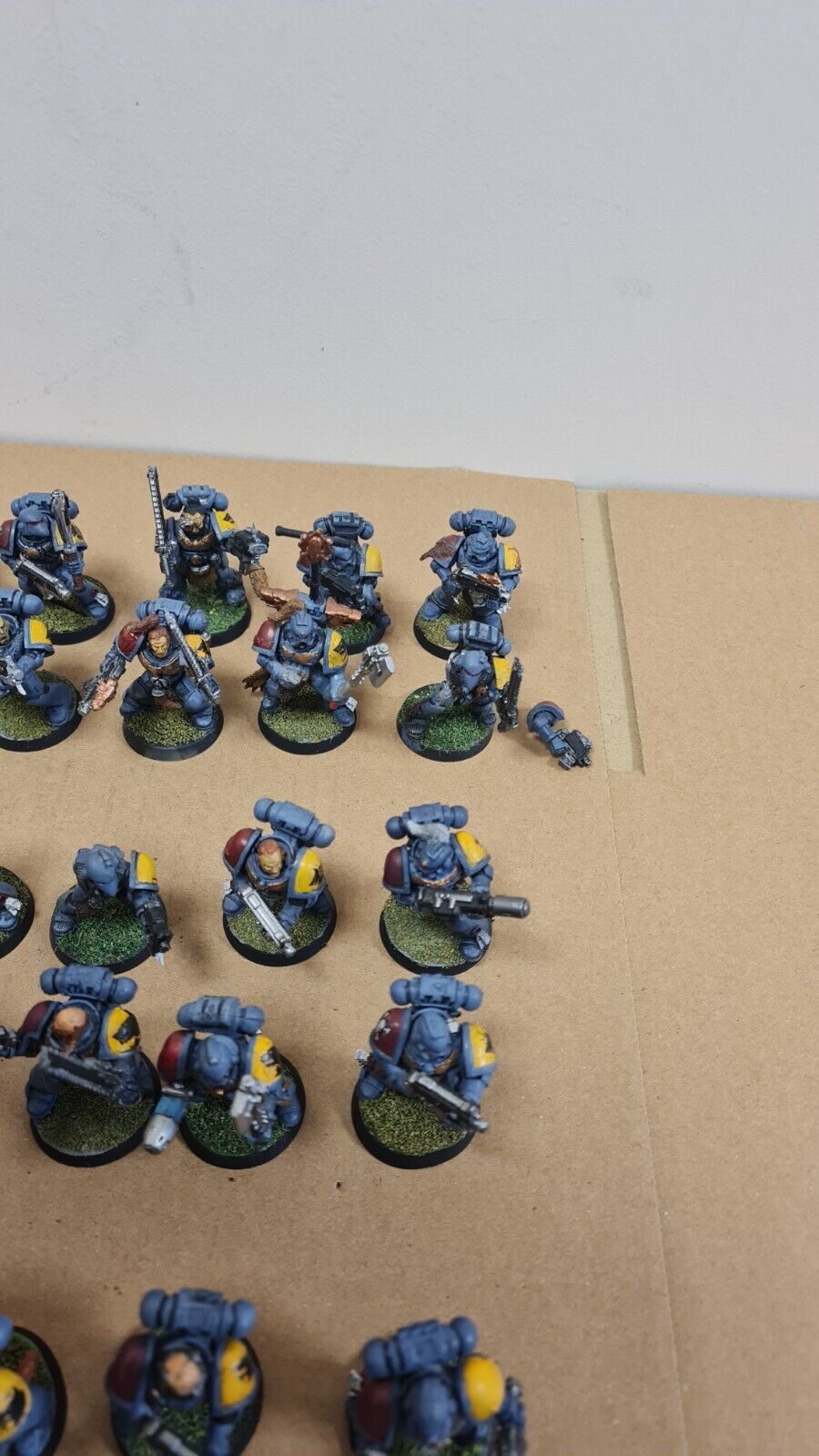 Warhammer 40k Space Marine Space Wolf Troops