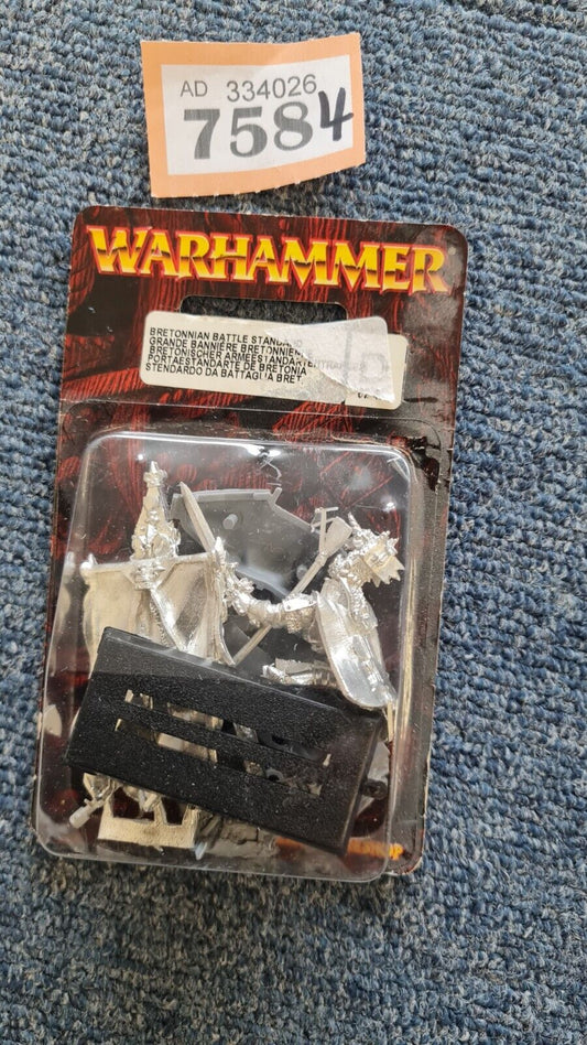 Warhammer Fantasy Bretonnian Bsb Blister Pack