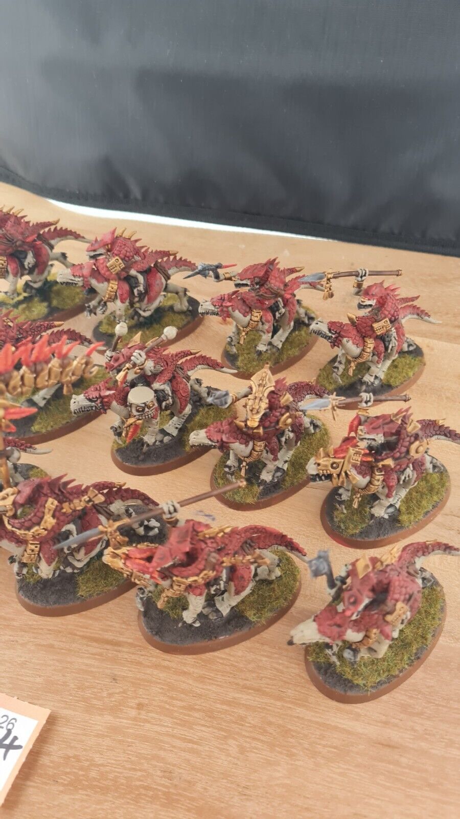 Warhammer Aos Lizardmen Seraphon Cold One Knights Nicely Painted