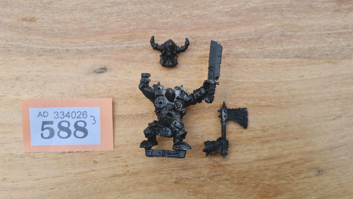 Warhammer Orc And Goblin Borgut Facebeater Metal