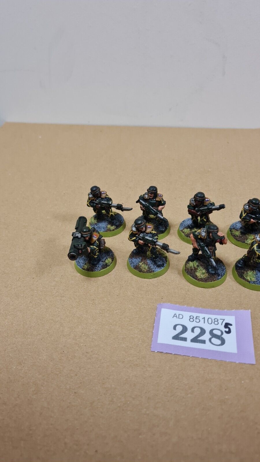 Warhammer 40k Astra Militarum Classic Cadian Squad Metal