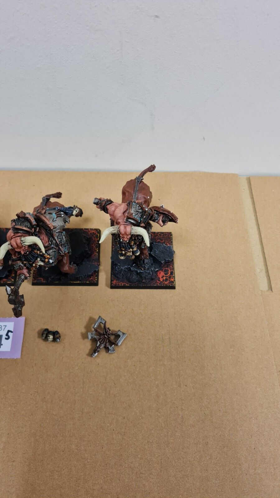 Warhammer Forgeworld Chaos Dwarf Bull Centaurs Well Painted