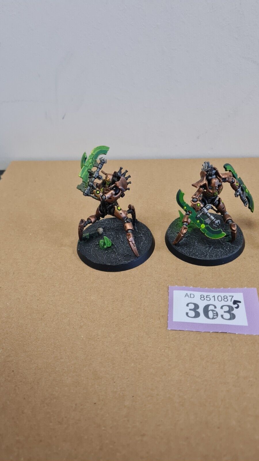 Warhammer 40k Necron Skorpekh Destroyers Nicely Painted