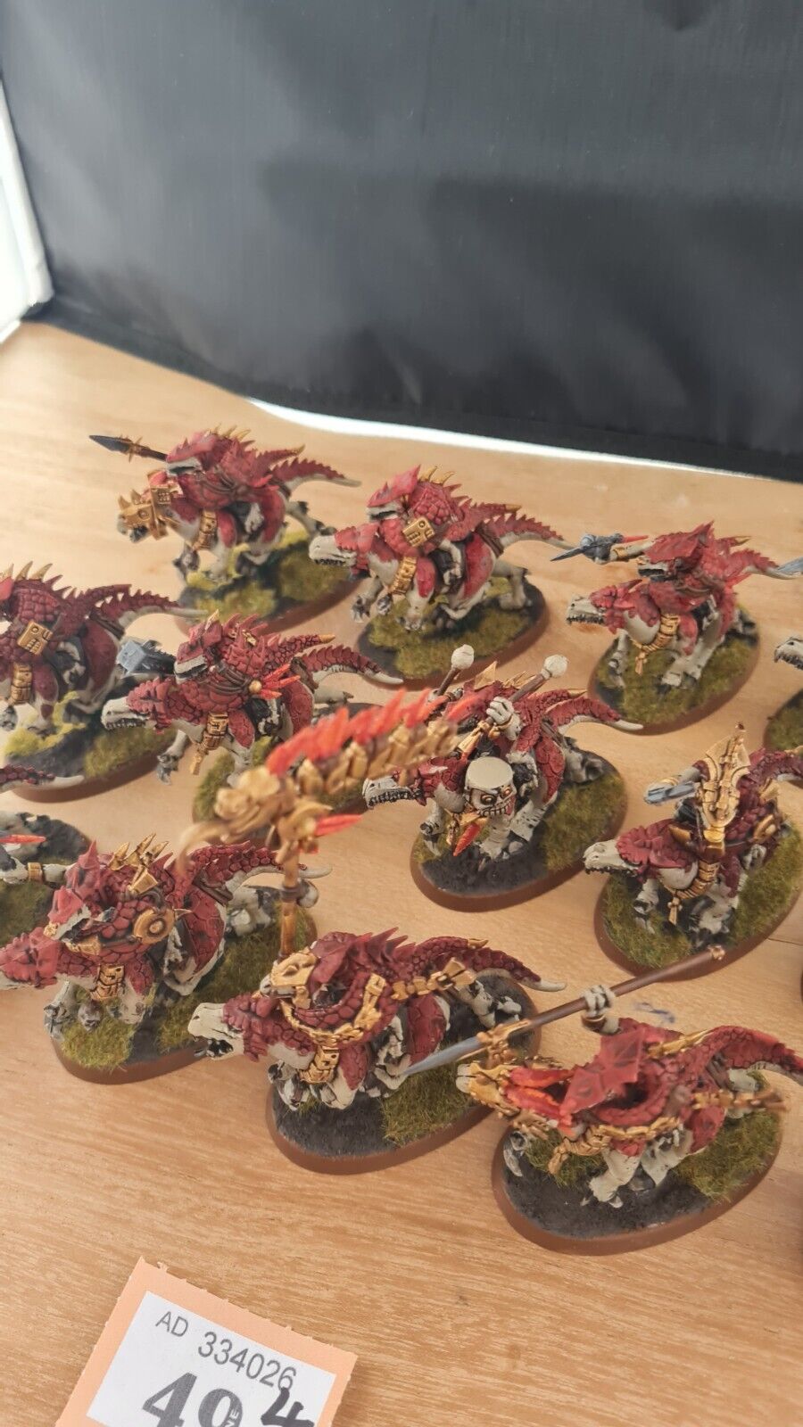 Warhammer Aos Lizardmen Seraphon Cold One Knights Nicely Painted