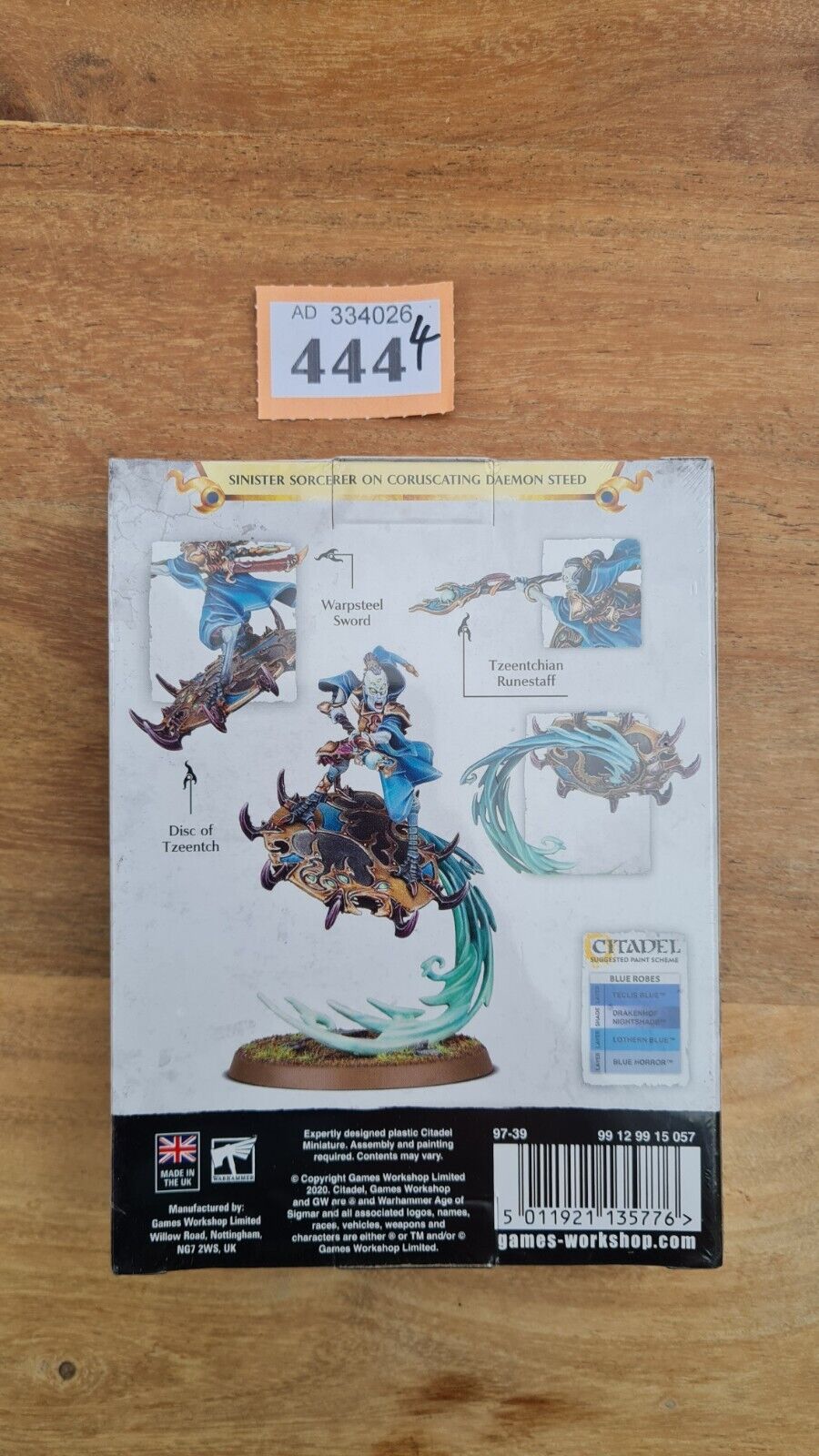 Warhamer Aos Tzeentch Magister On Disc New