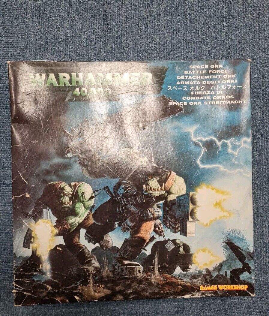 Warhammer 40k Space Ork Battle Force Oop New