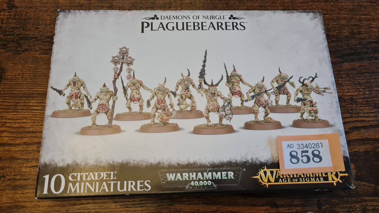 Warhammer Aos Nurgle Plaguebearers New